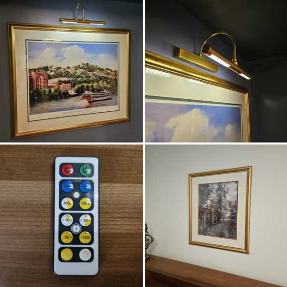 Picture Lamp Installed