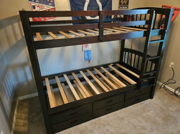 3 Mattress Bunk Bed Assembly