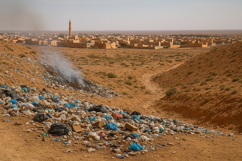 أزمة النفايات في نالوت: بيئة تختنق وسط تجاهل رسمي