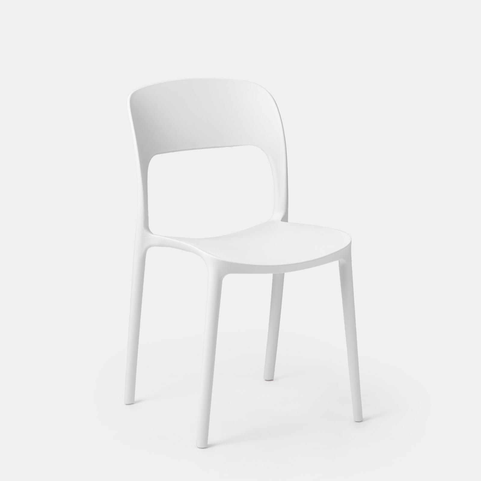 WHITE POMBIA CHAIR
