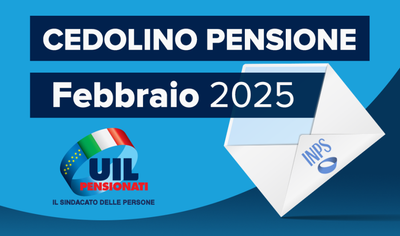 Cedolino pensione di febbraio 2025