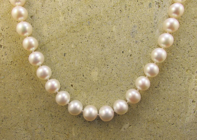 Engraving & Pearl Rethreading