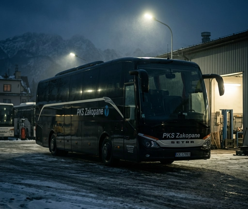 Przewóz osób i towarów/wynajem autobusów
