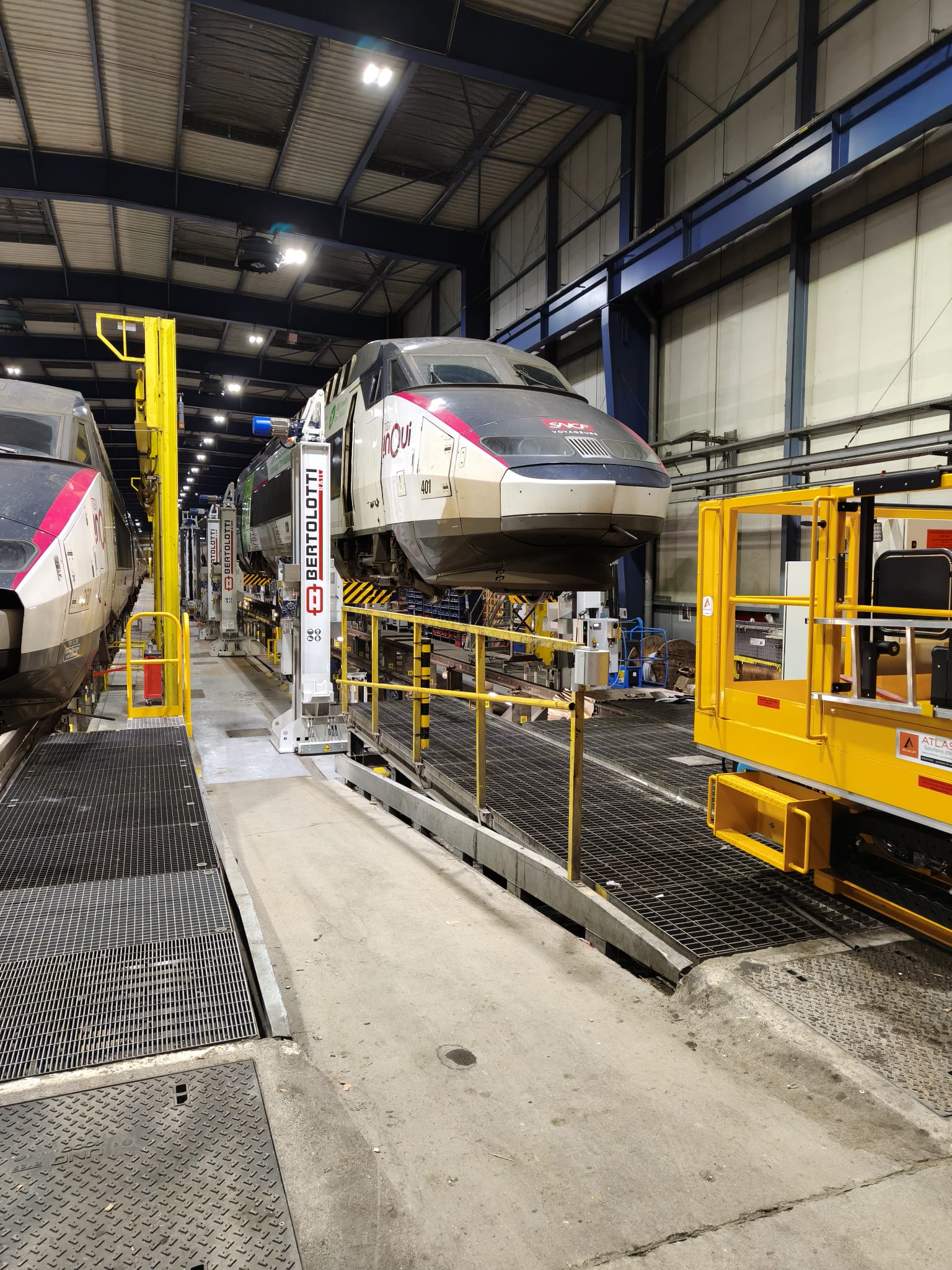 Cavalletti alzatreno