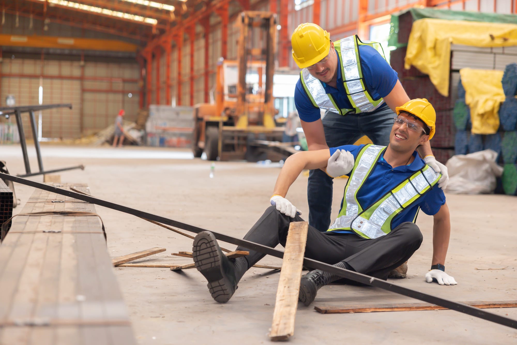 Work accident: what to do immediately after an incident