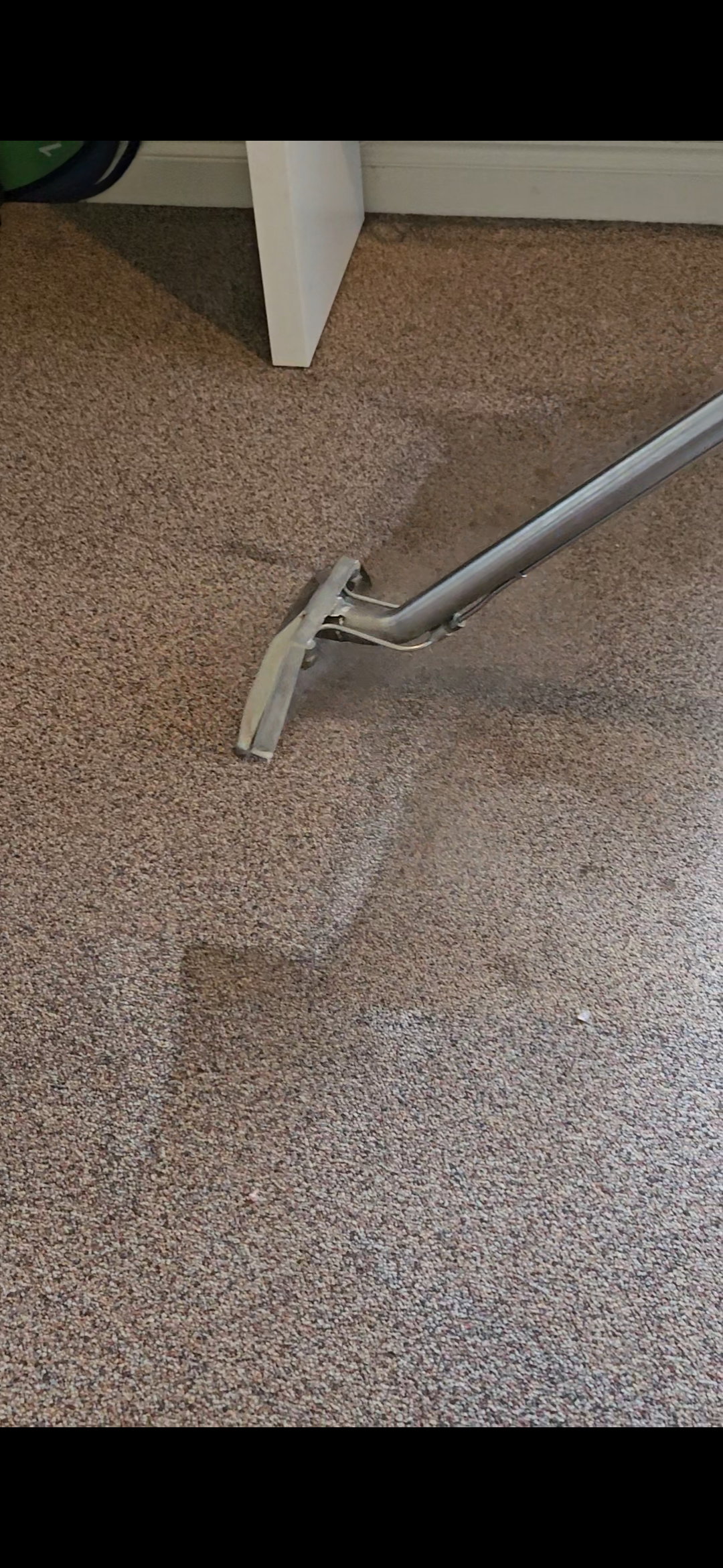Carpets freshened up and looking lovely