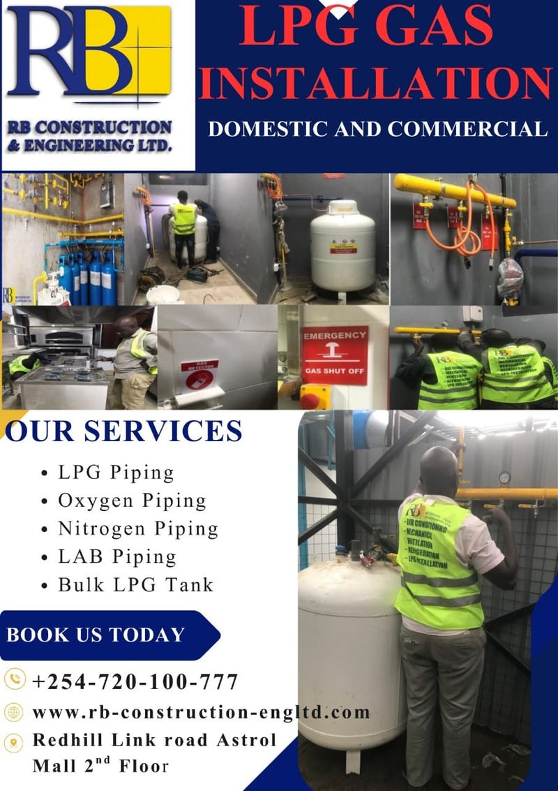 LPG Gas Piping Systems