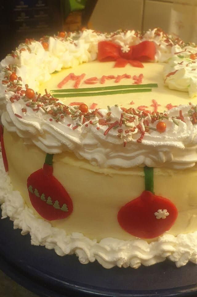 Vaníliás gesztenye torta rumos meggyel