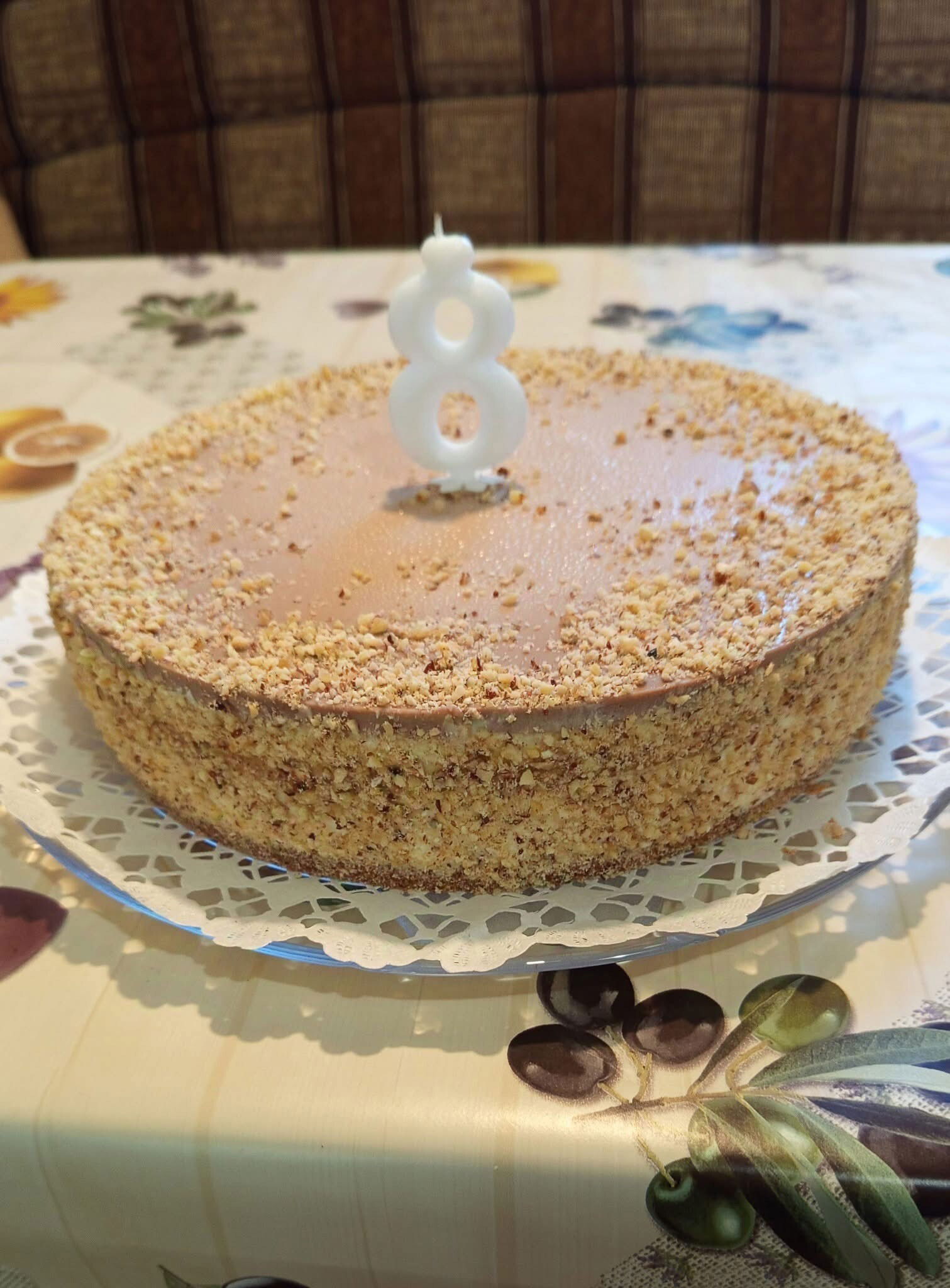 Mogyorós karamellás(Maxi king) torta