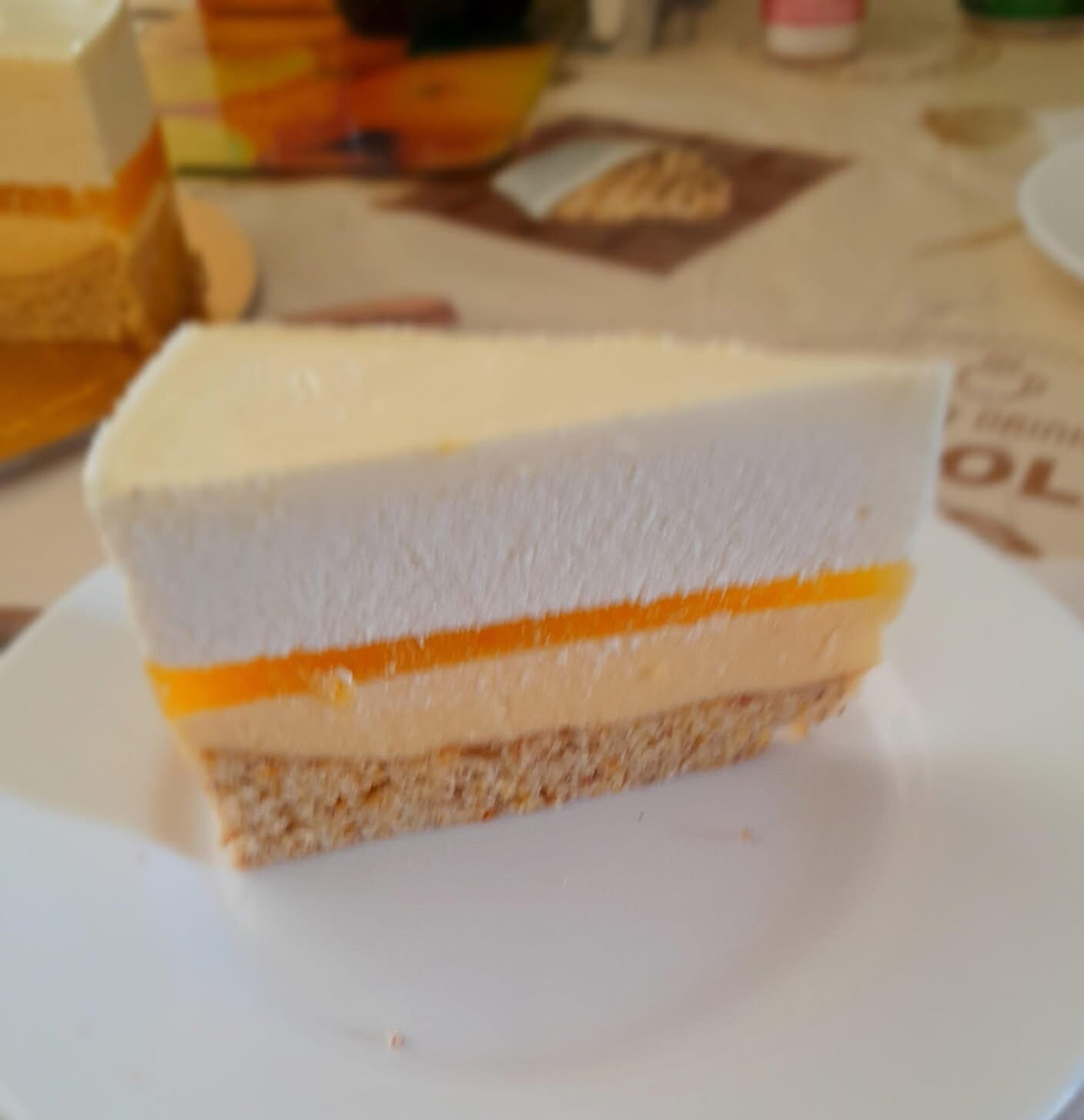 Narancsos marcipán torta
