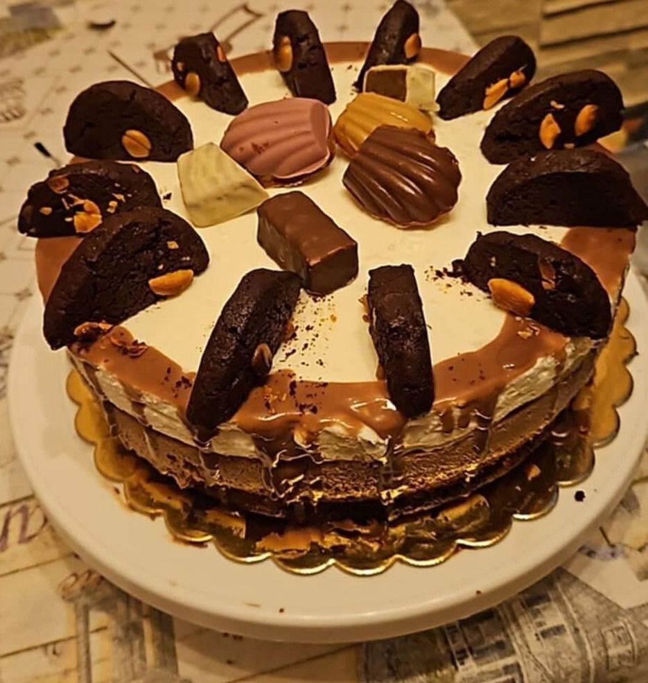 Mennyei Nesquik torta