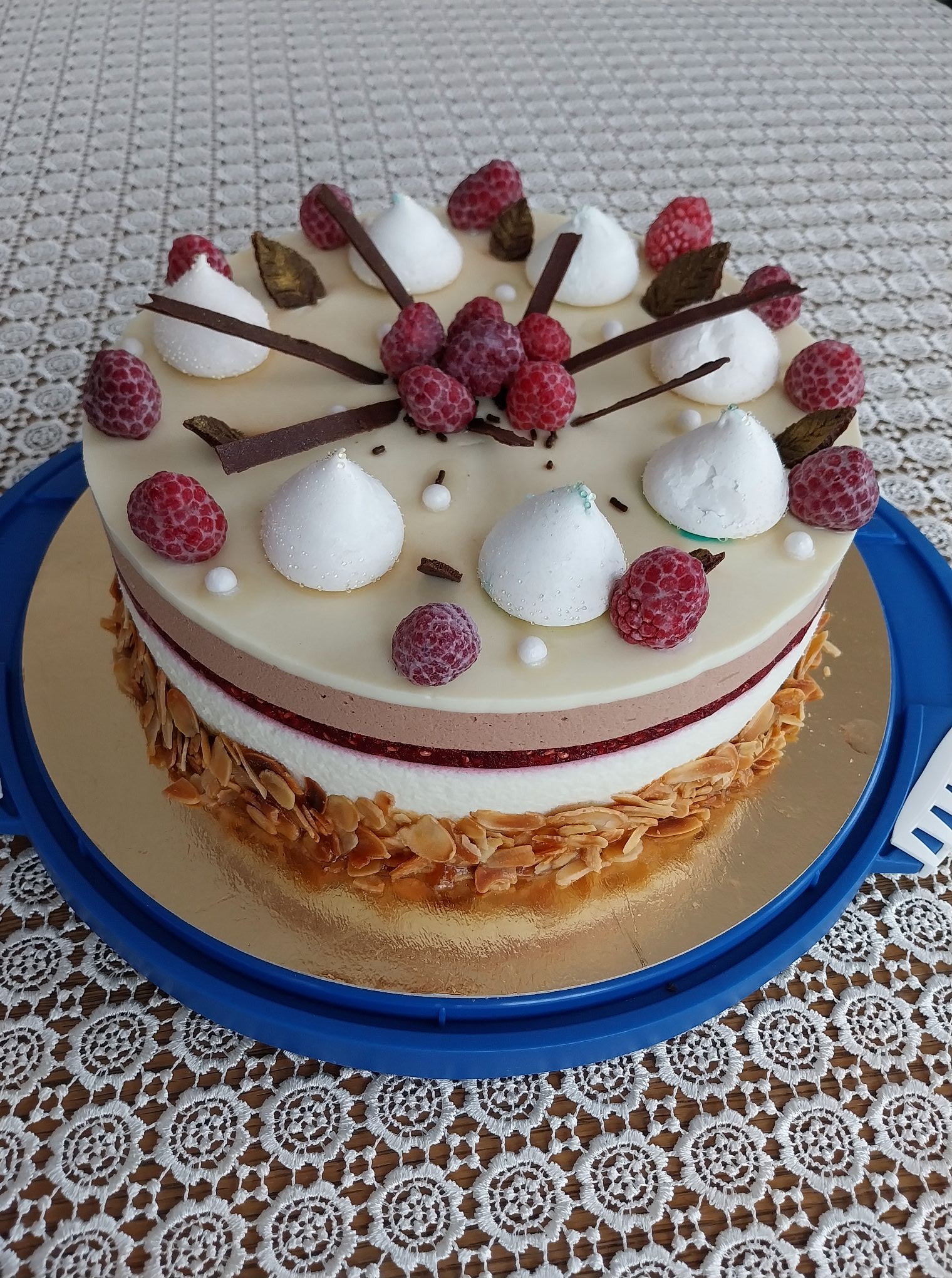 Egyszerű csoki mousse torta
