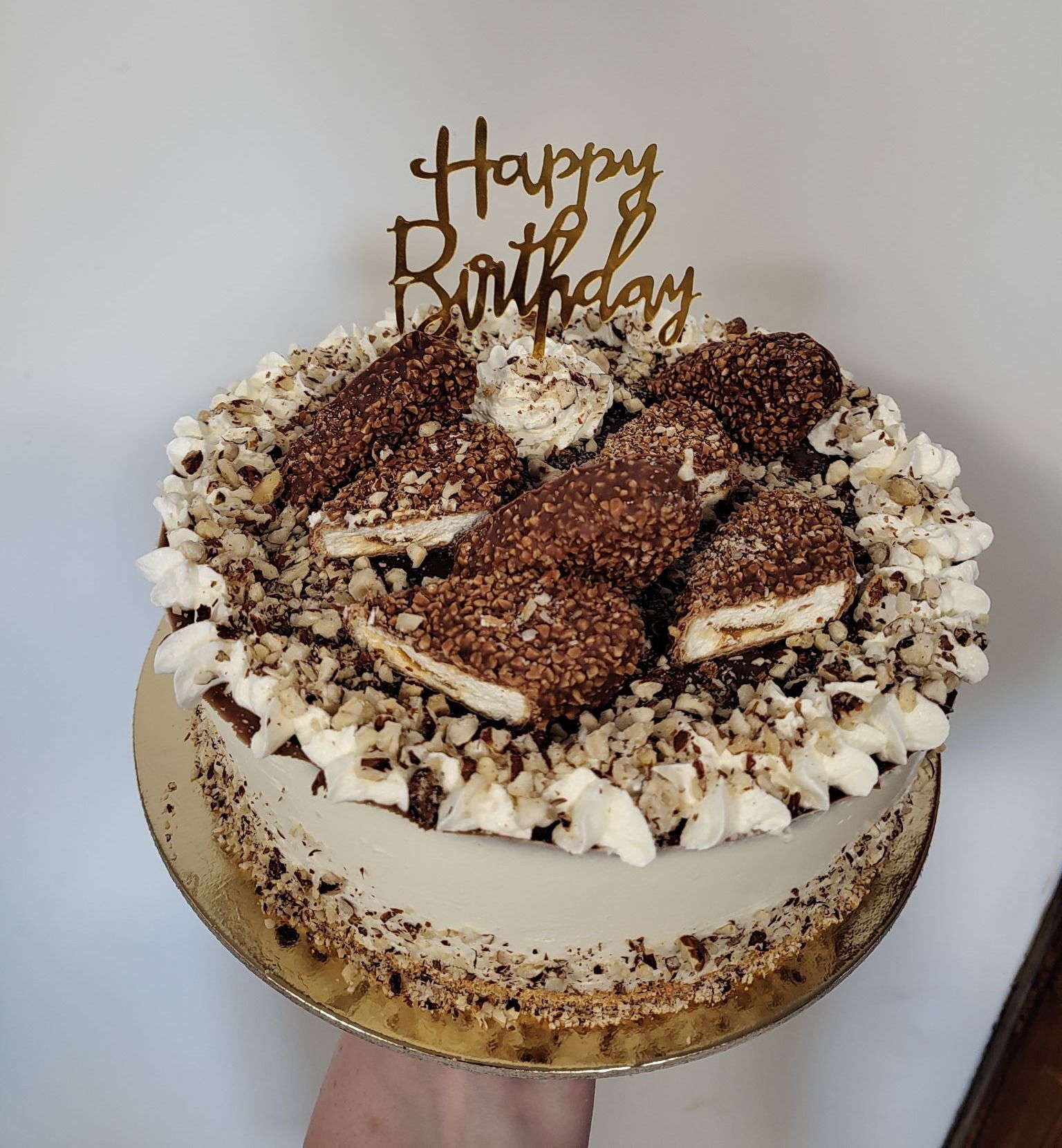 Mogyorós karamellás Maxi king torta