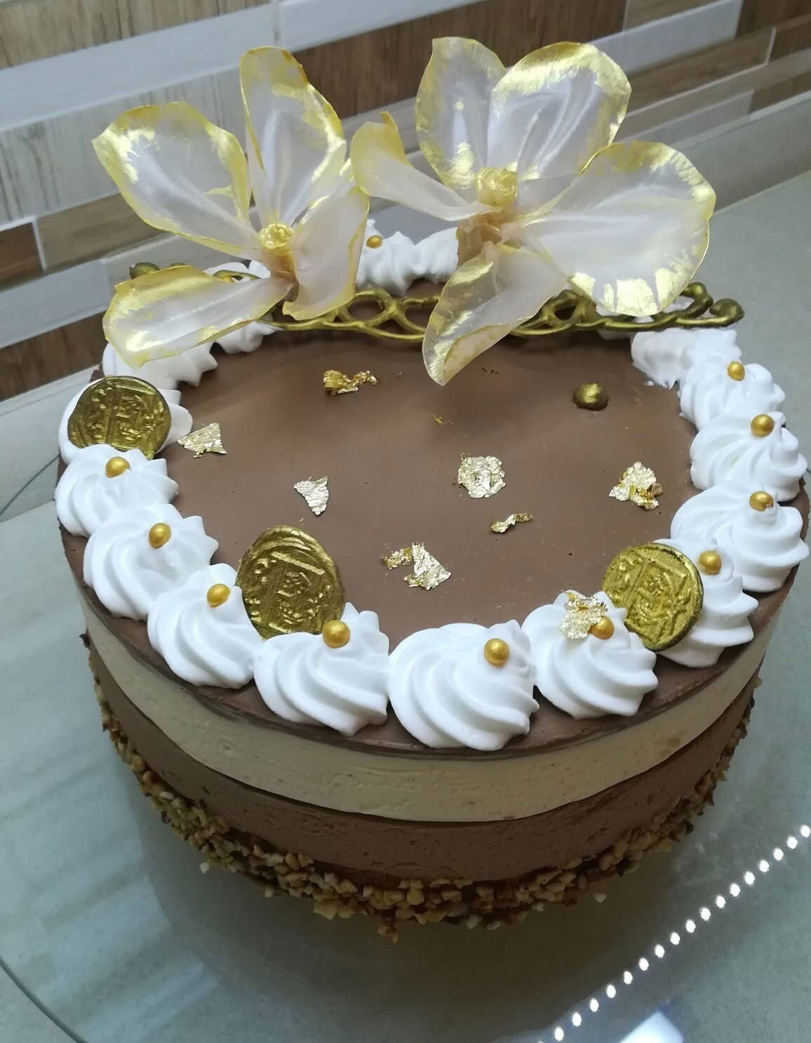 HIGH PROTEIN Kinder bueno torta alacsony cukortartalommal