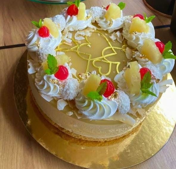 Piña Colada torta