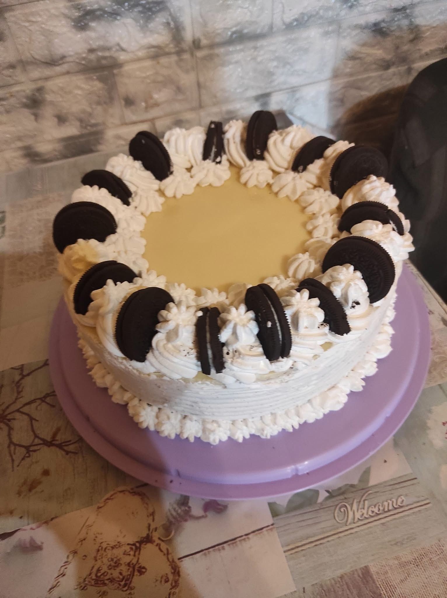 Vaníliás Oreo torta