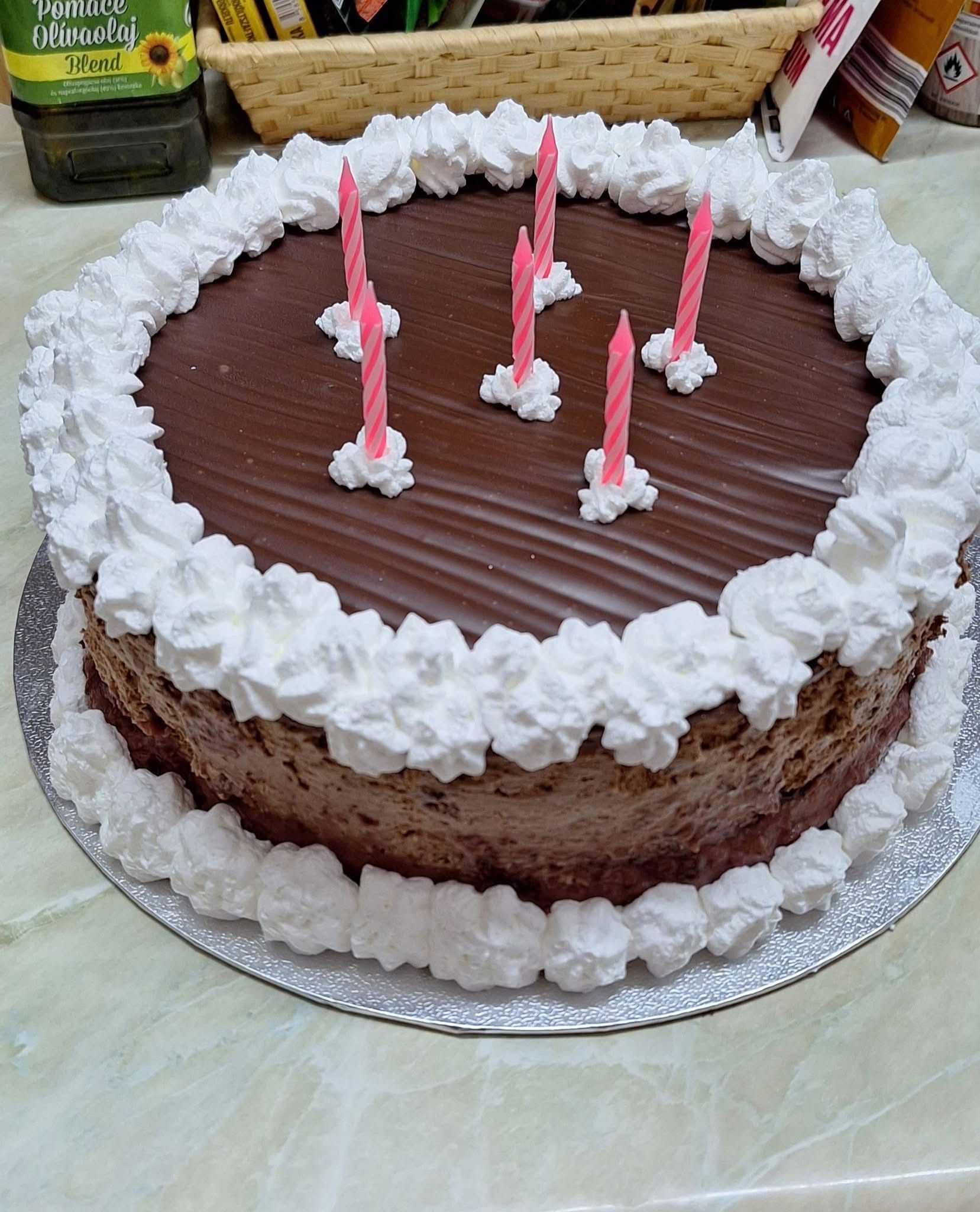 Lúdláb mousse torta