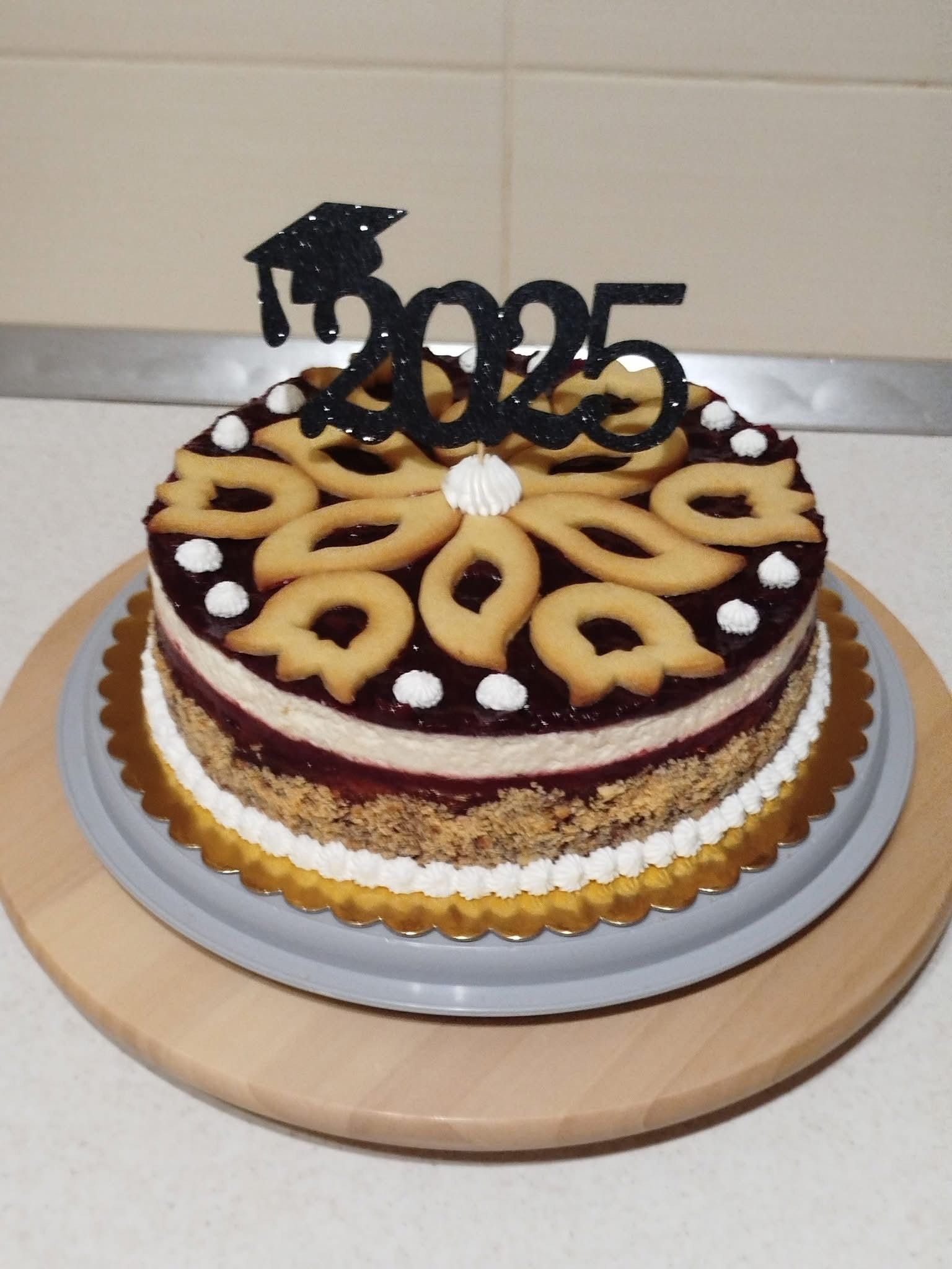 Meggyes pite torta