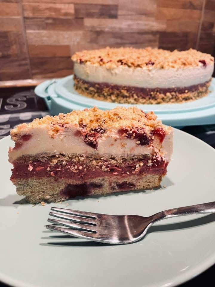 Meggyes pite torta
