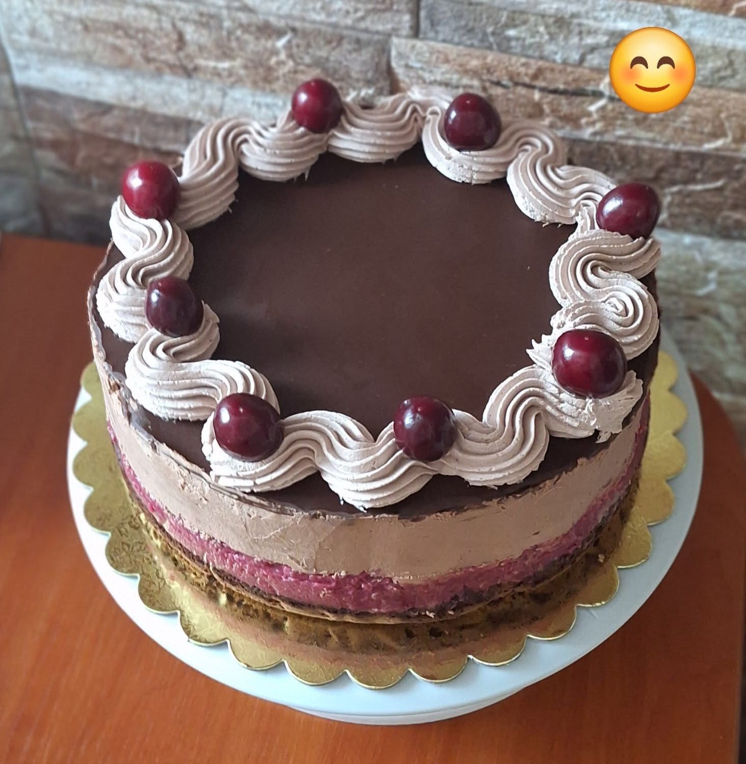 Lúdláb mousse torta
