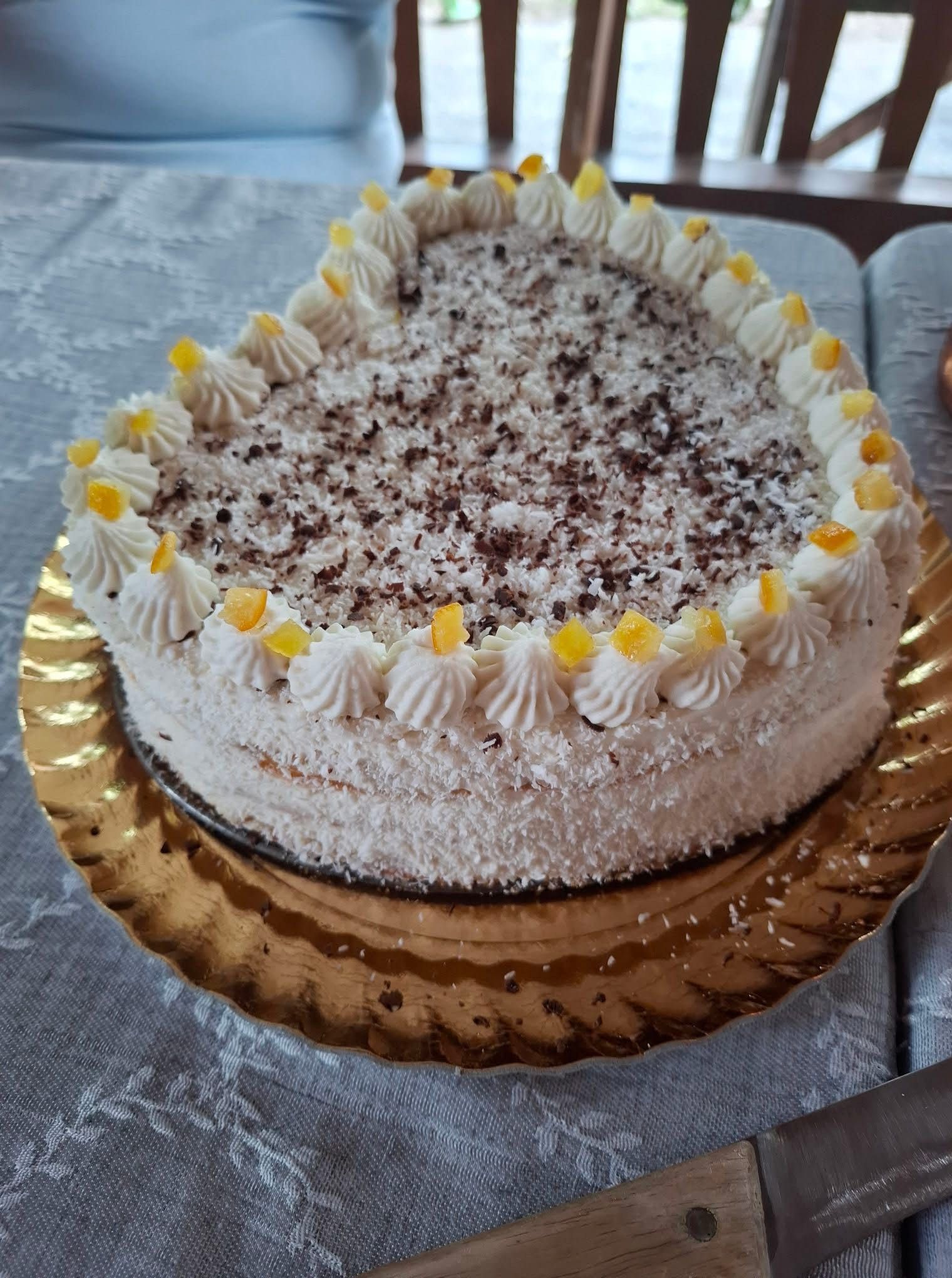Narancsos kókusztorta