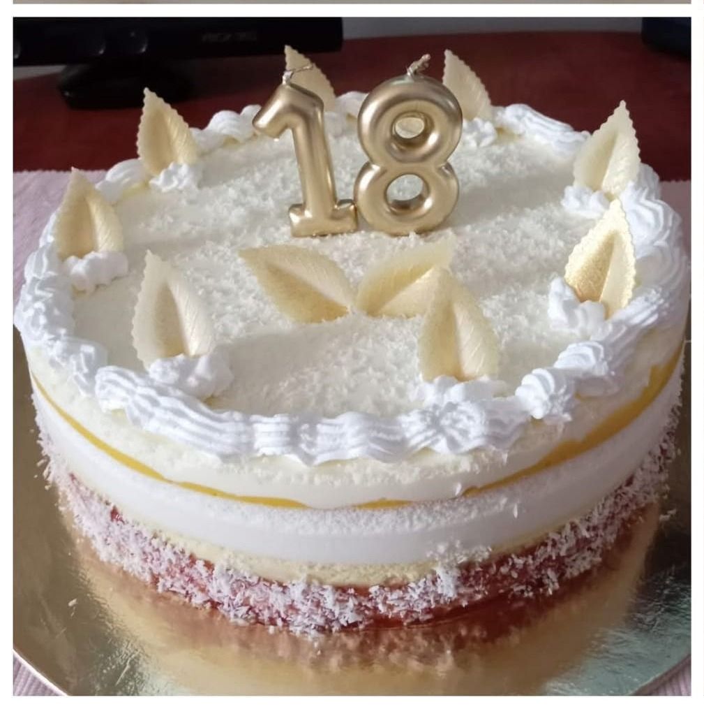 Mangós kókuszos torta