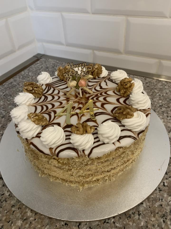 Mákos "Eszterházy" torta