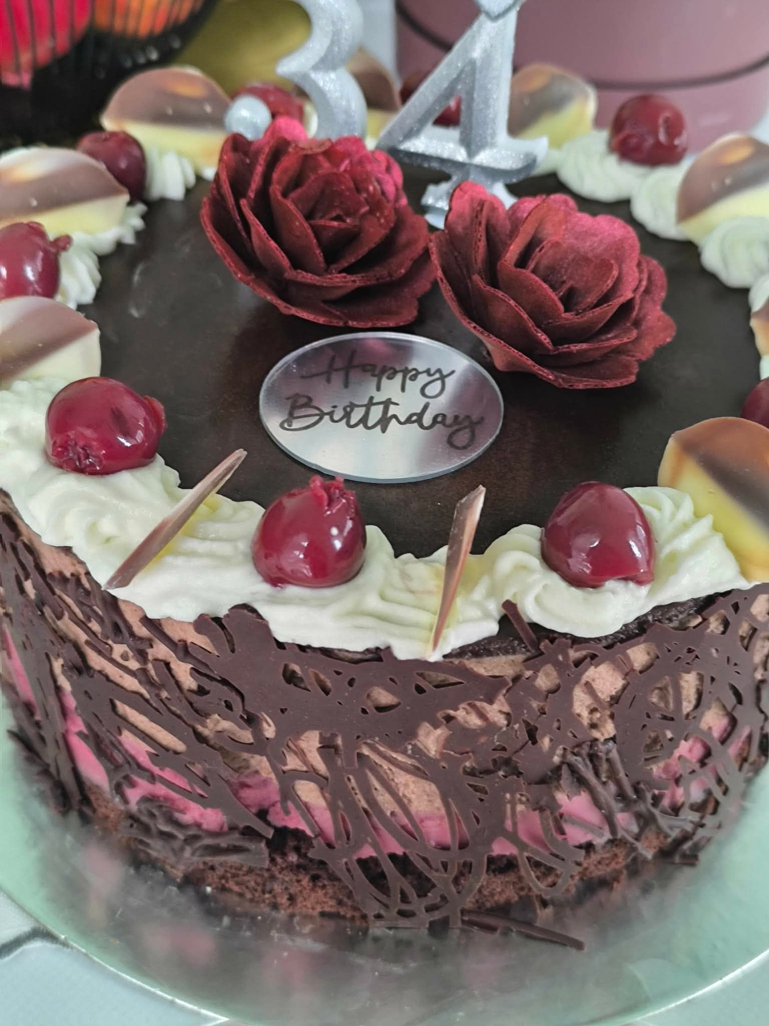 Fekete erdő mousse torta