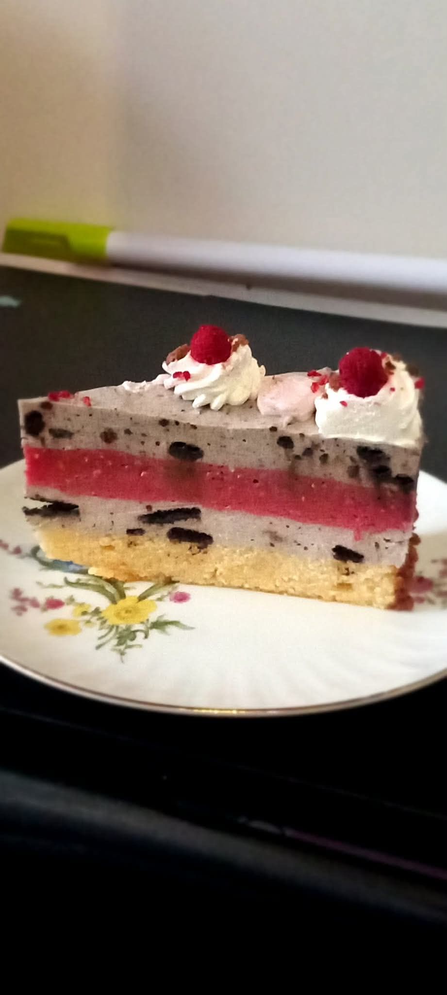 Málnás Oreo torta