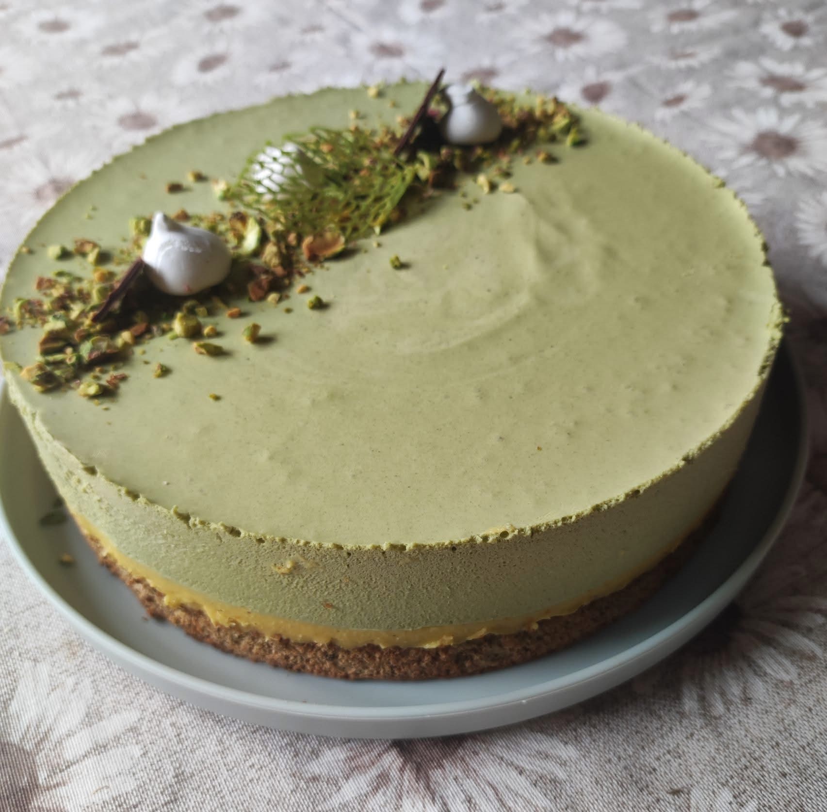 Mangós matcha torta