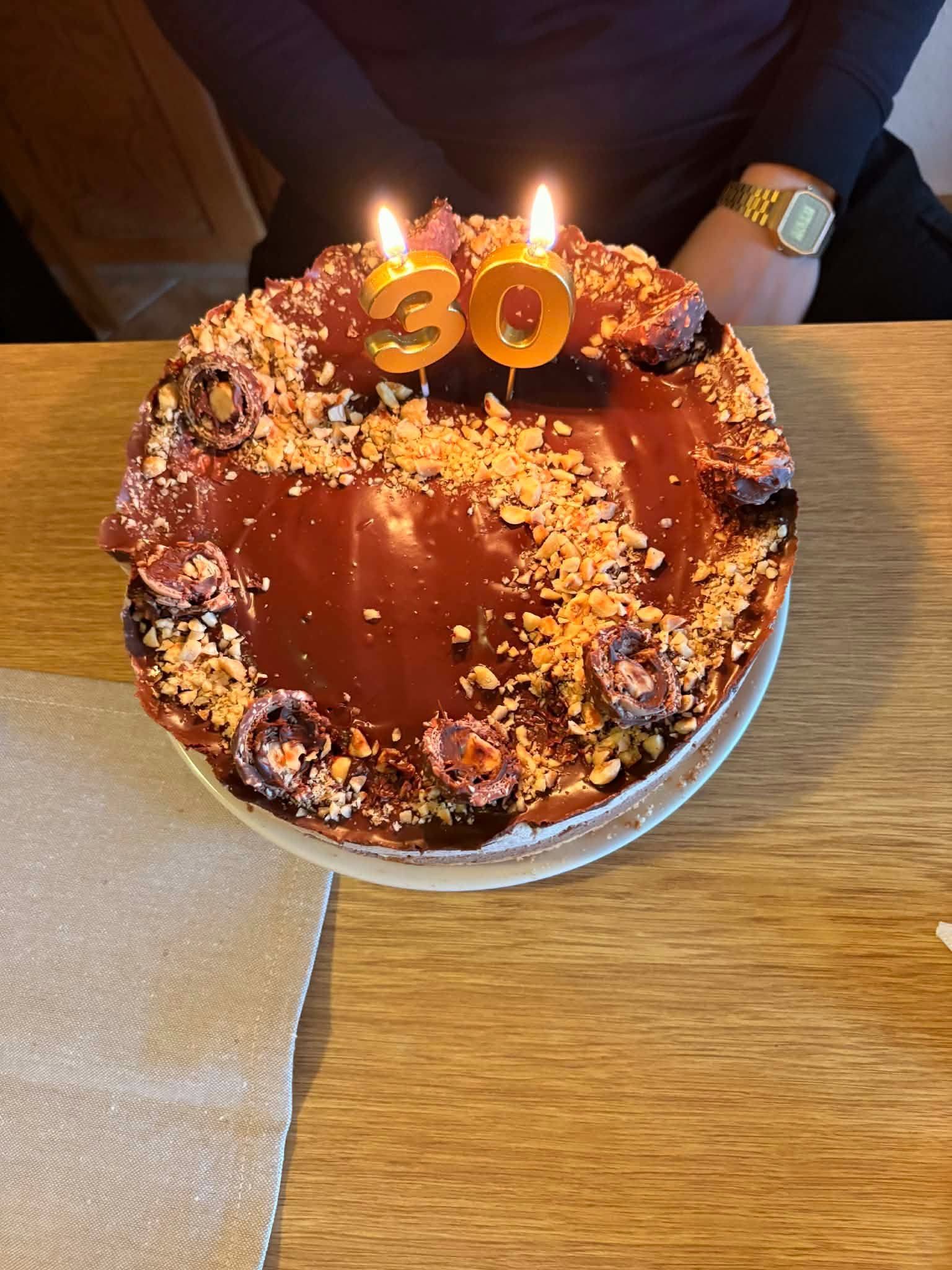 Ferrero rocher torta