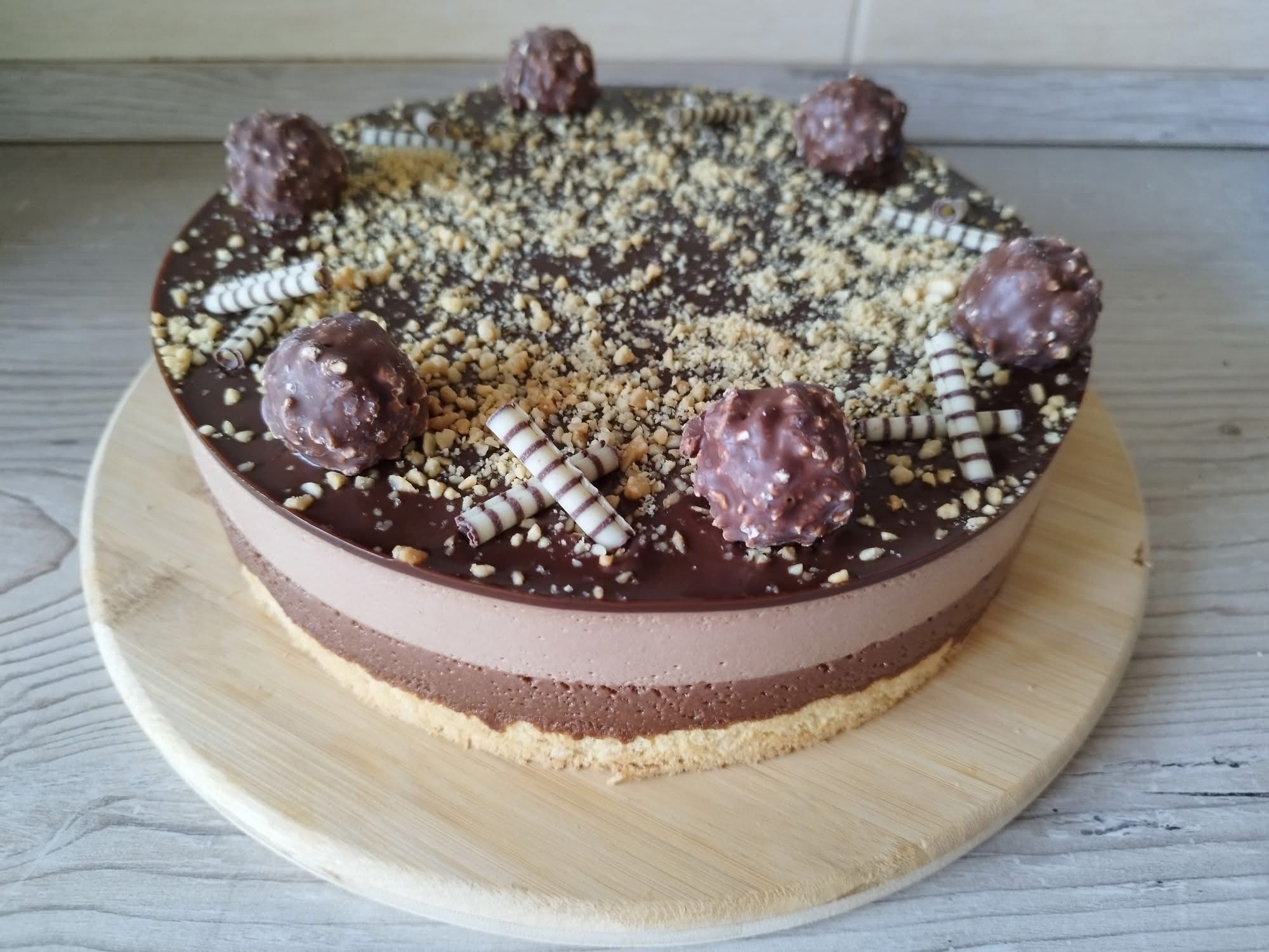 Ferrero rocher torta