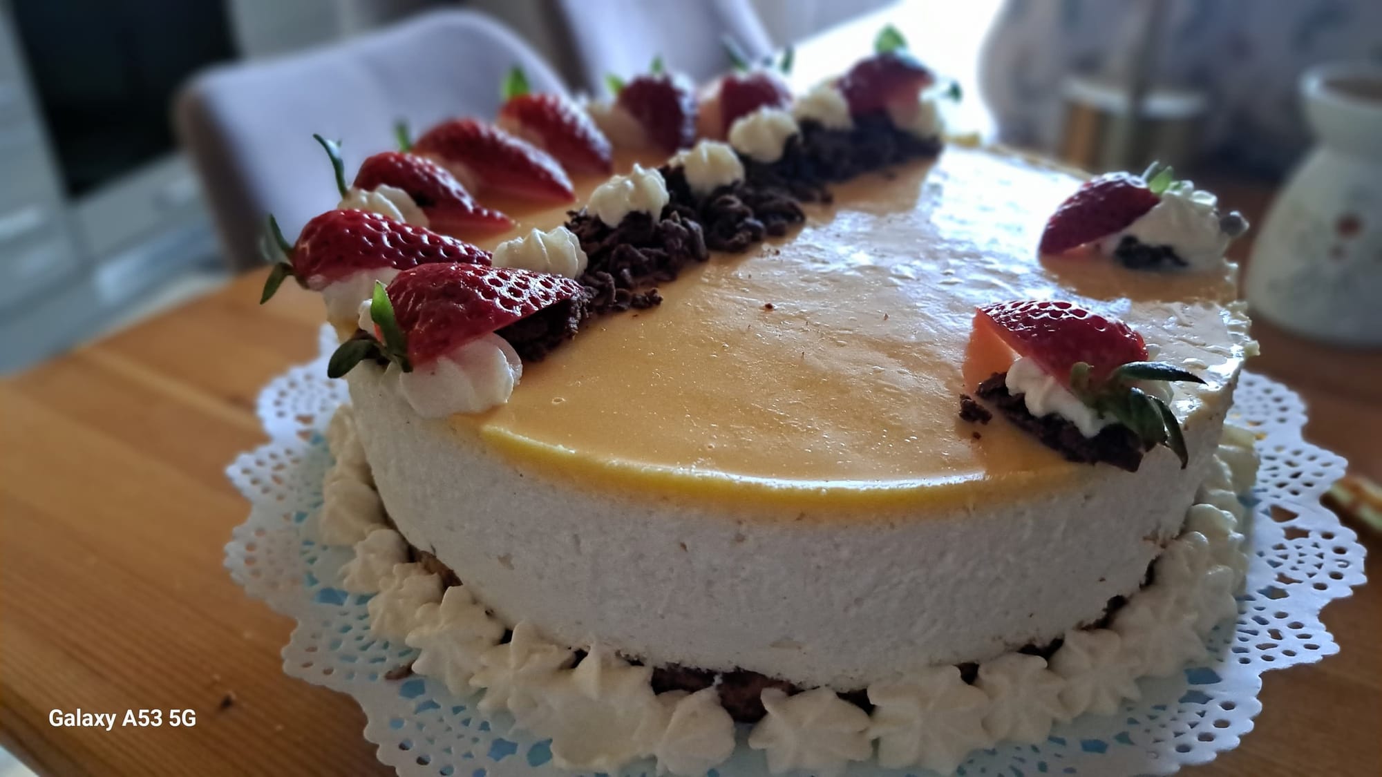 Üdítő szelet torta