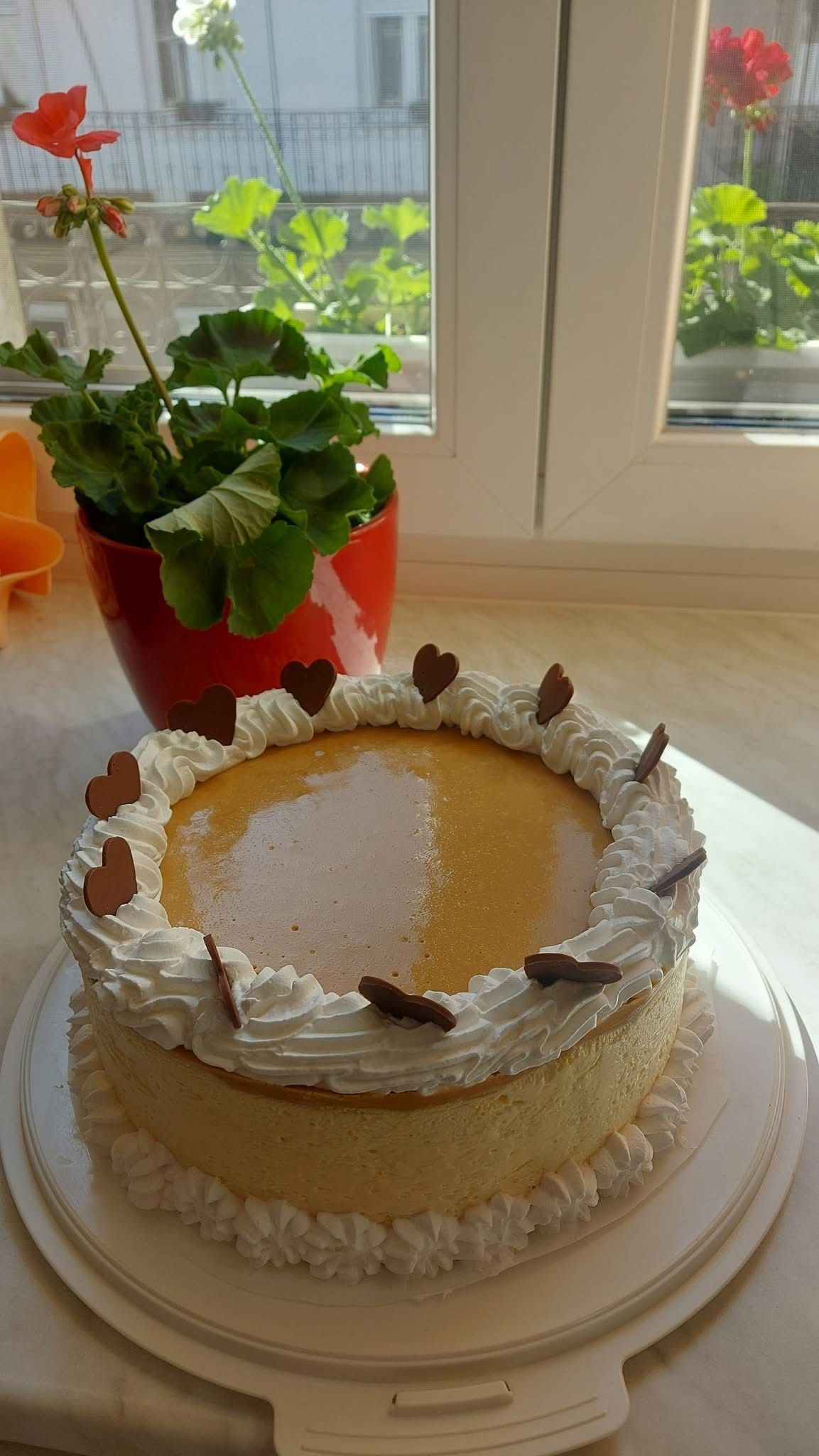 Narancsos házi krémes torta