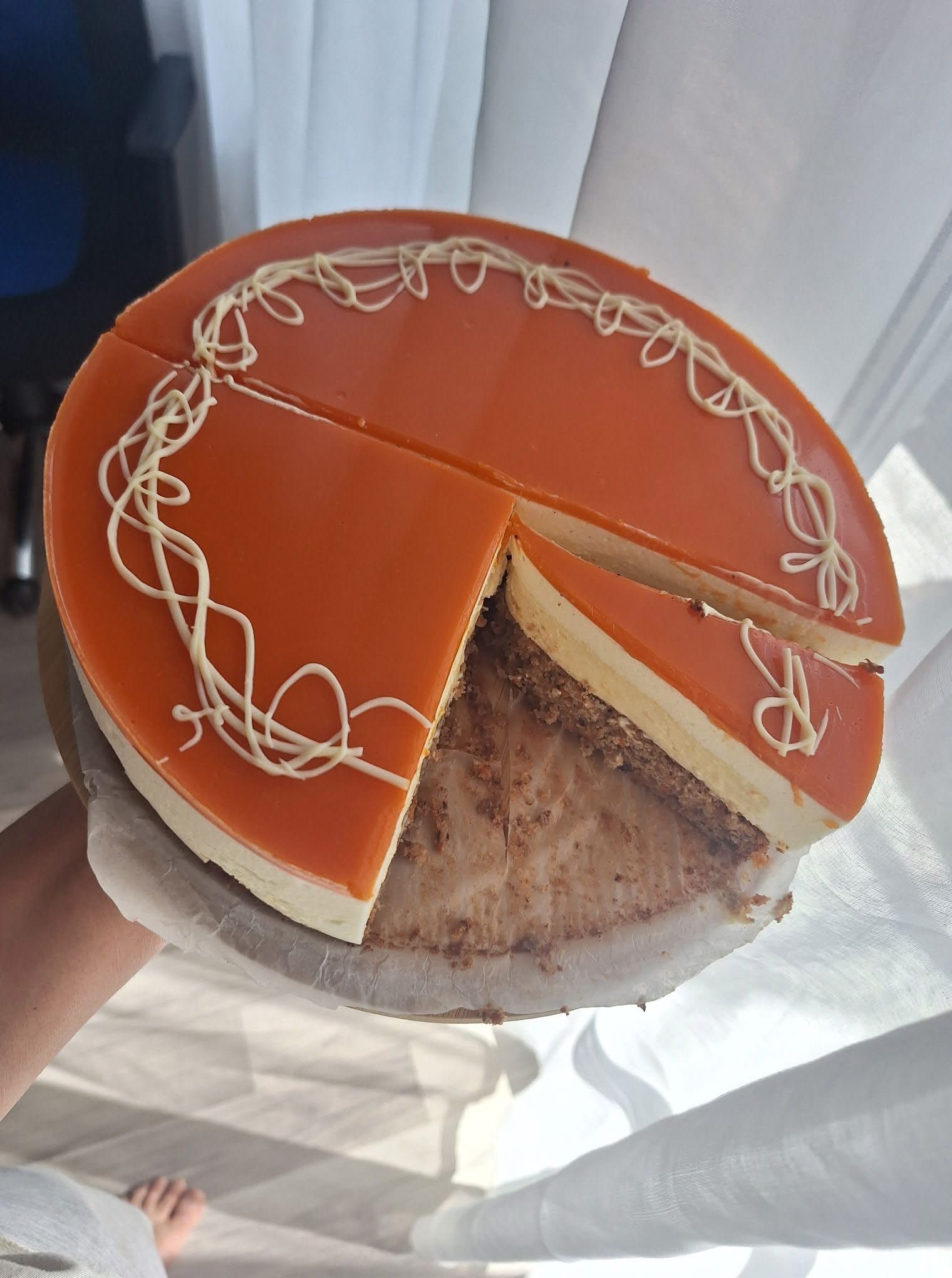 Répás narancsos mousse torta