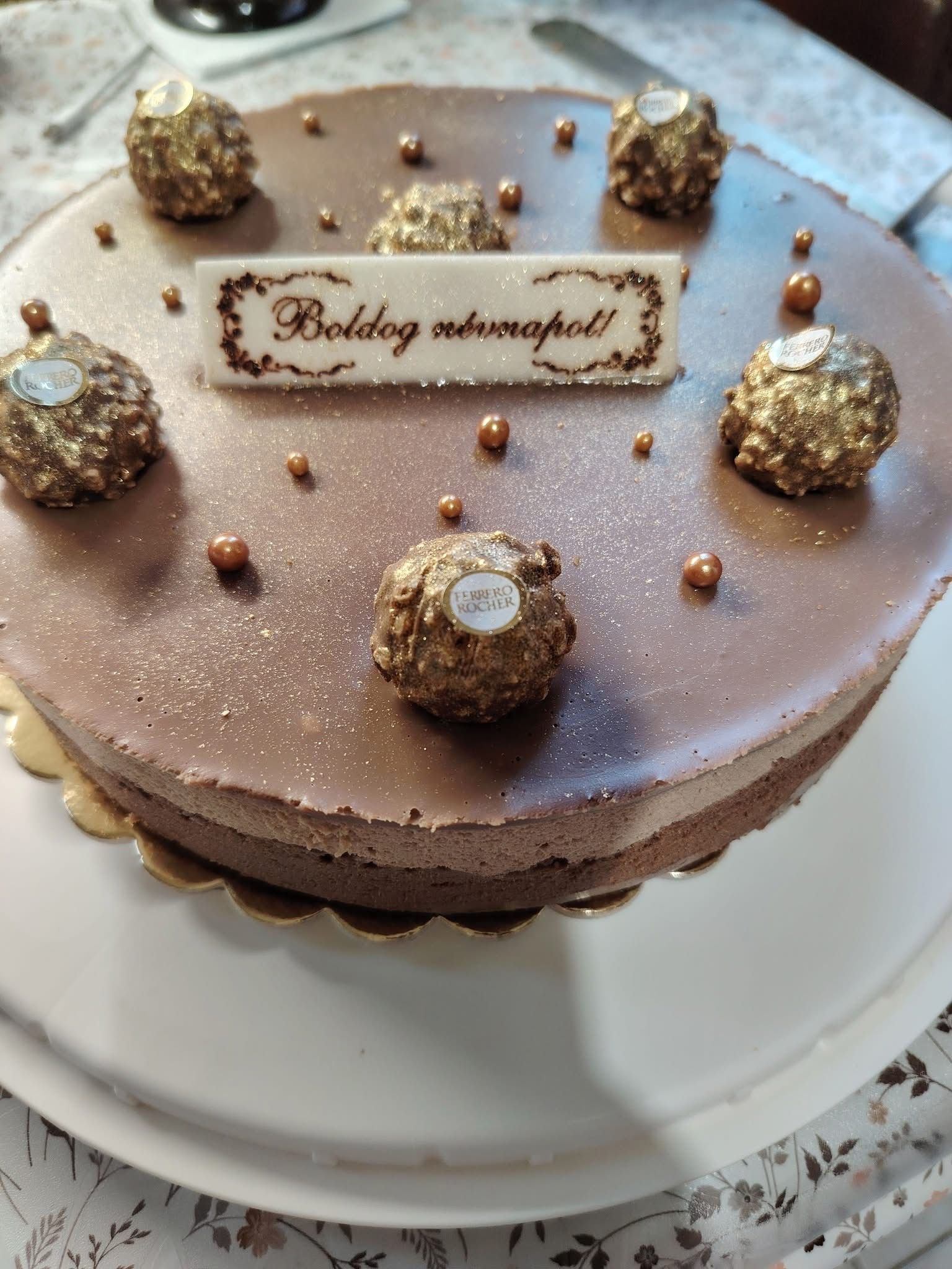 Ferrero rocher torta