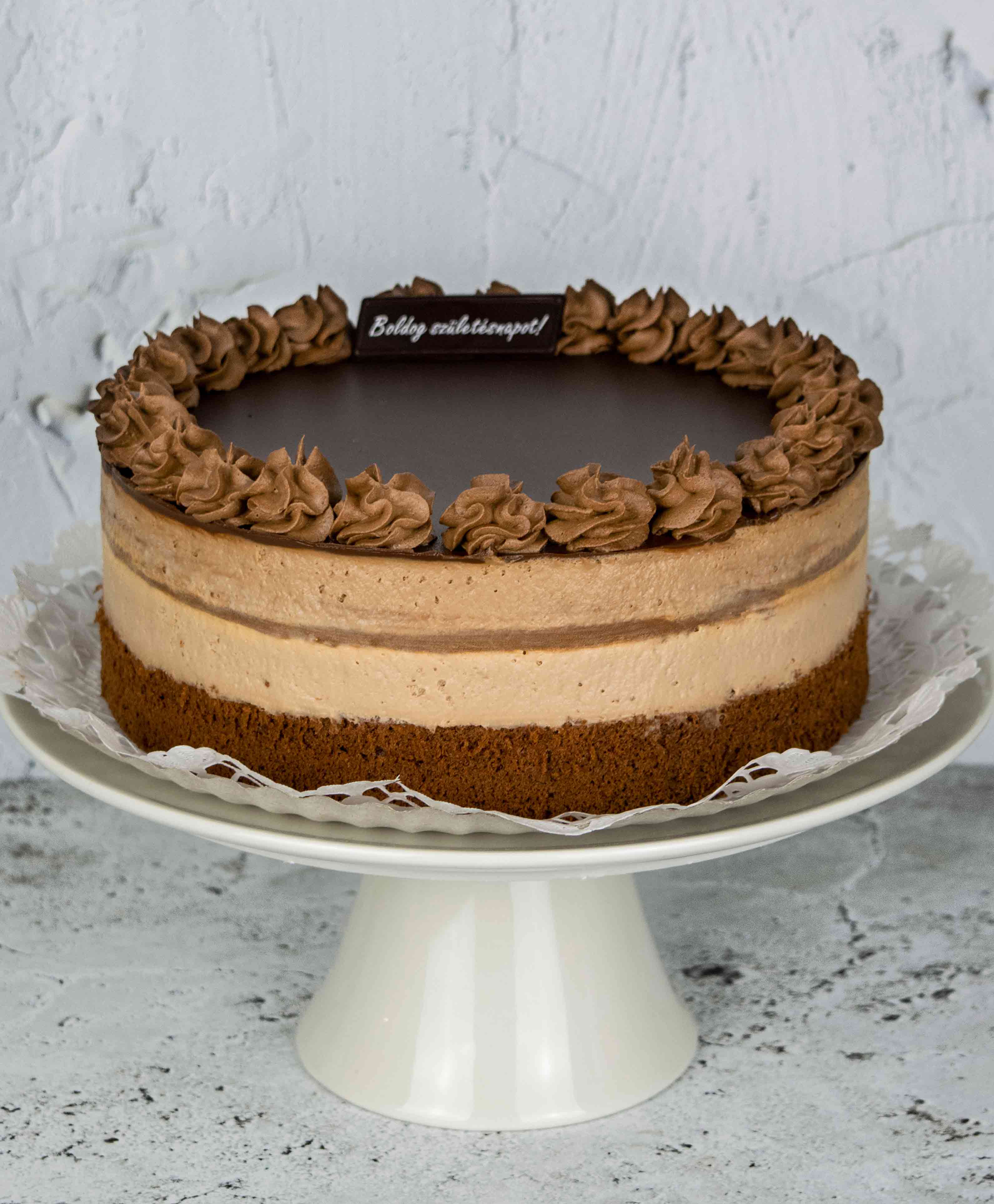 Csoki mousse torta