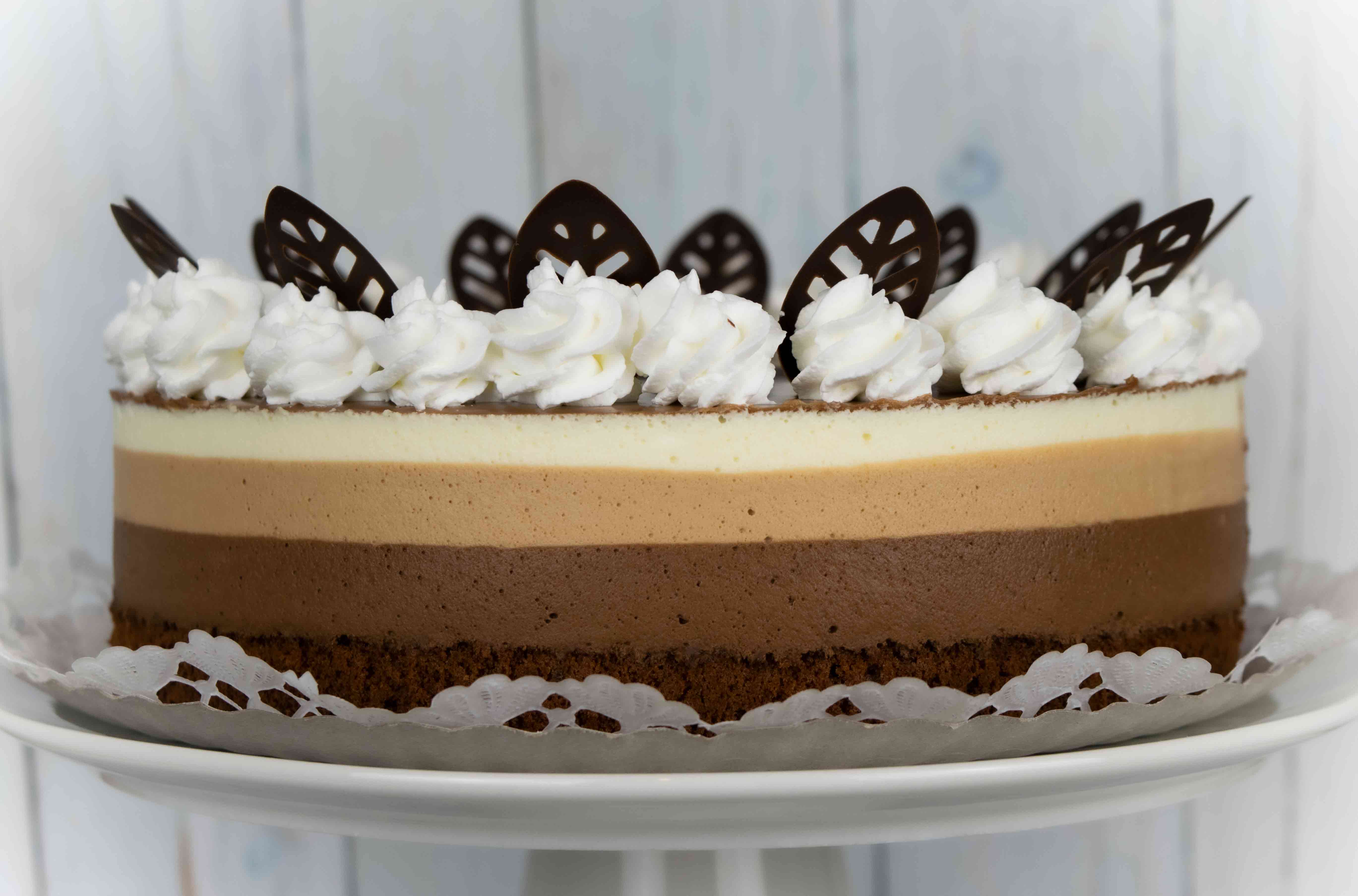 Csoki mousse torta