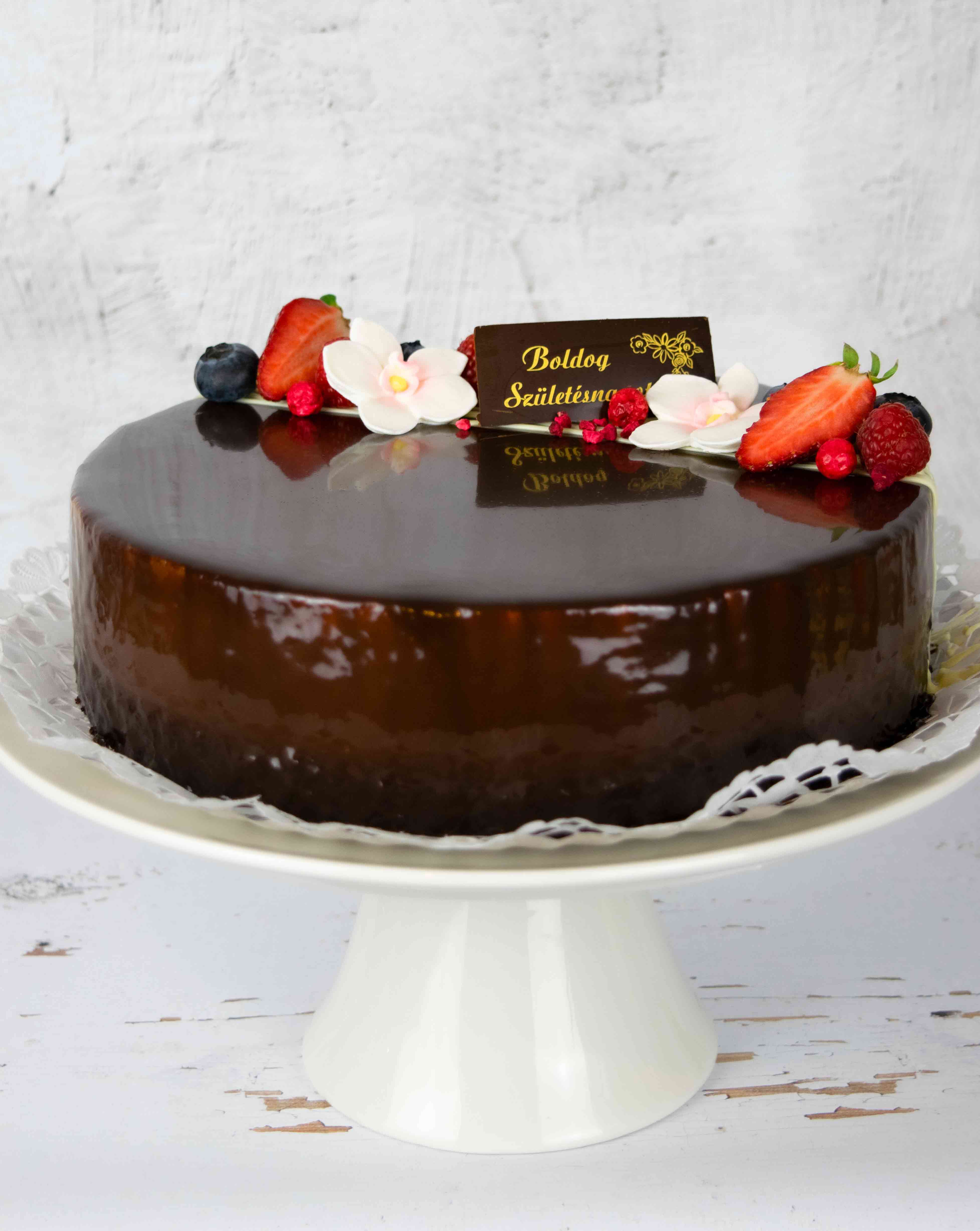 Csoki mousse torta 