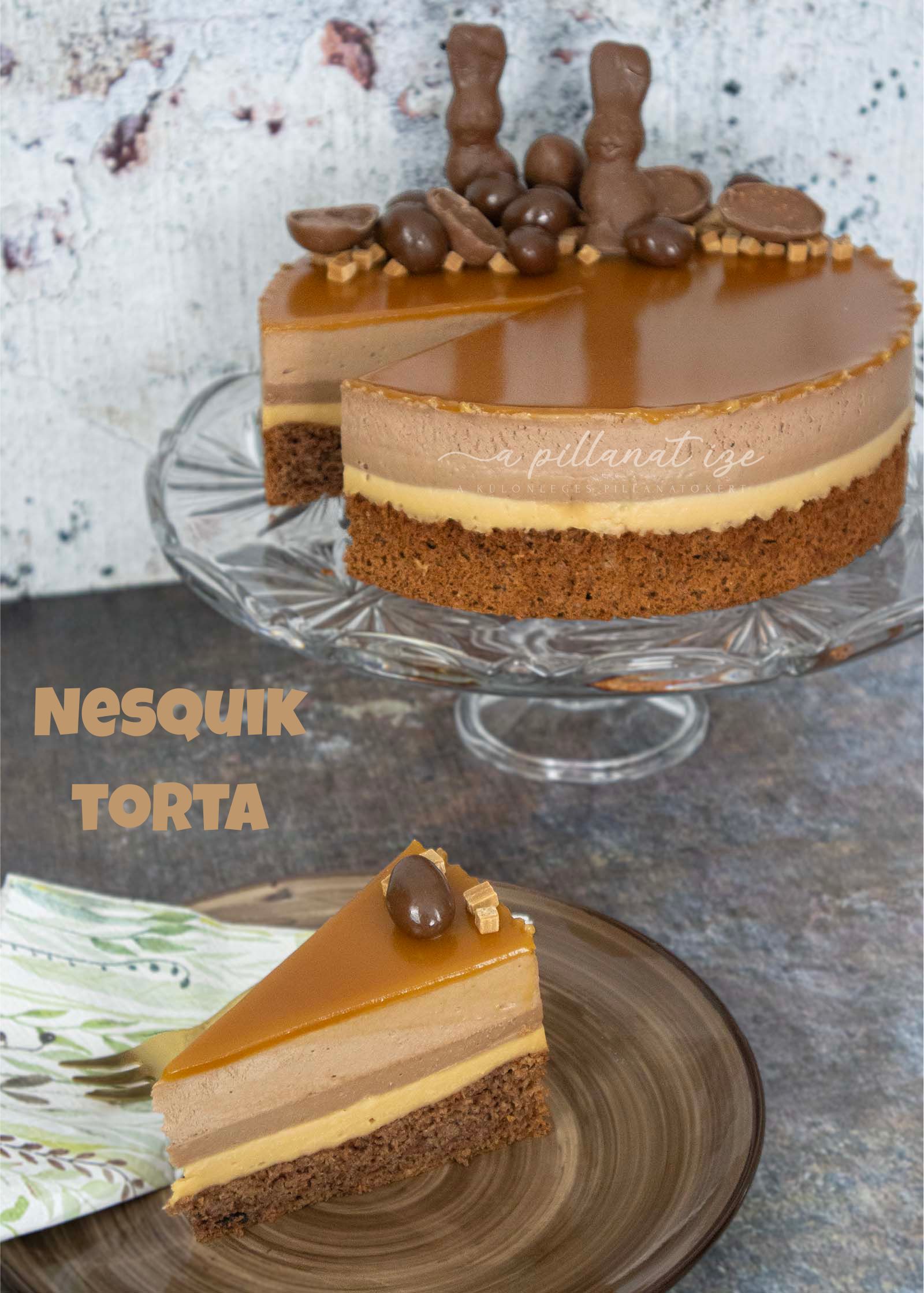 Nesquik torta húsvétra
