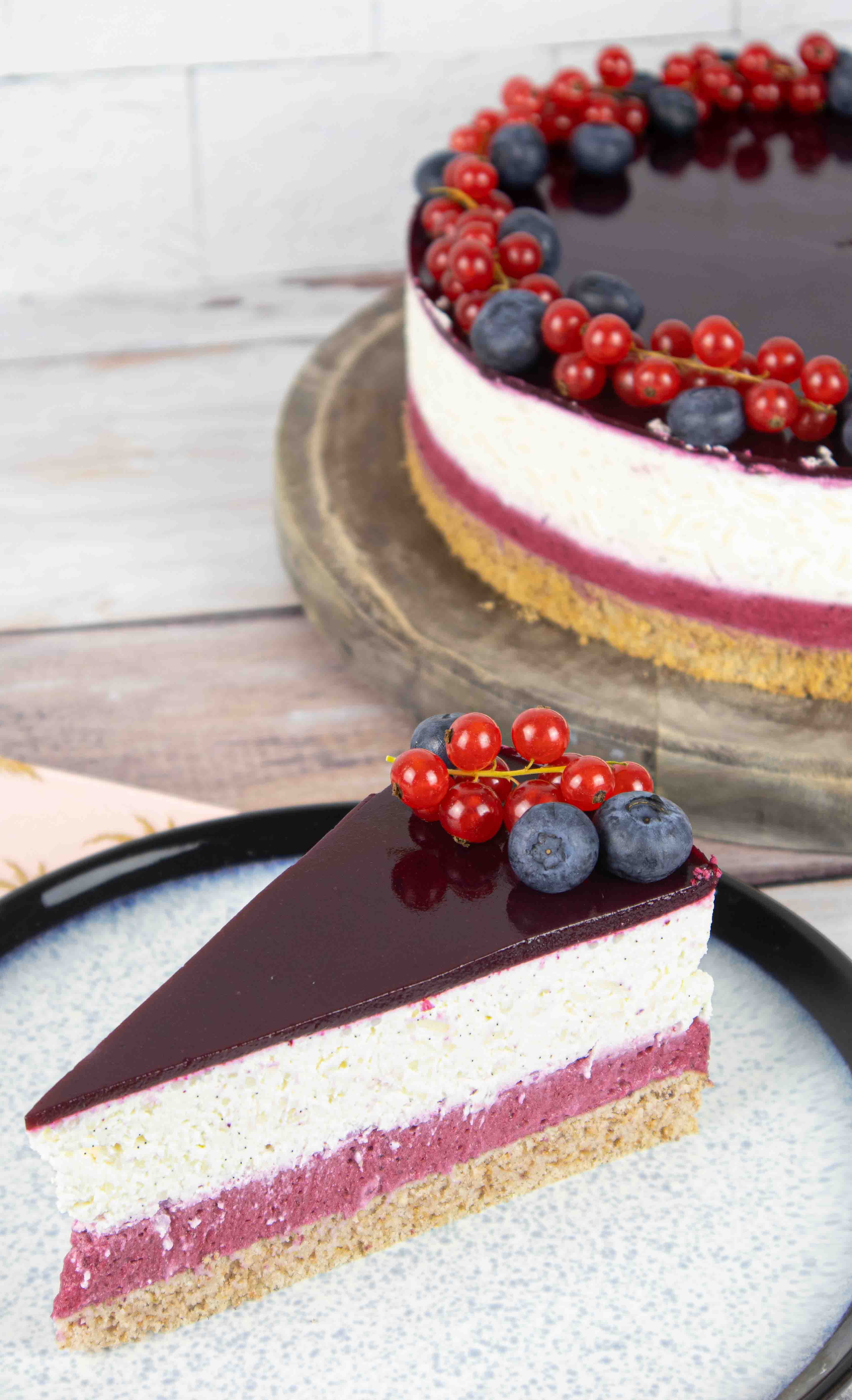 Gluténmentes, és laktózmentes túrós tejberizskrém torta hozzáadott cukor nélkül