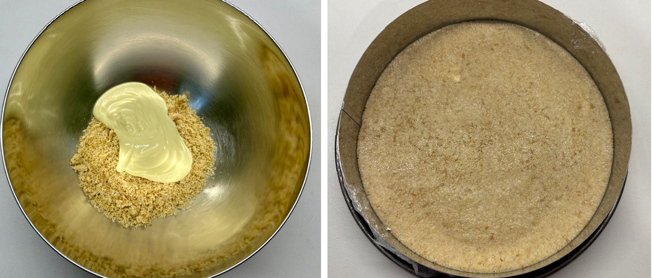 Ananászos - mangós fehér csoki torta recept fázis fotókkal