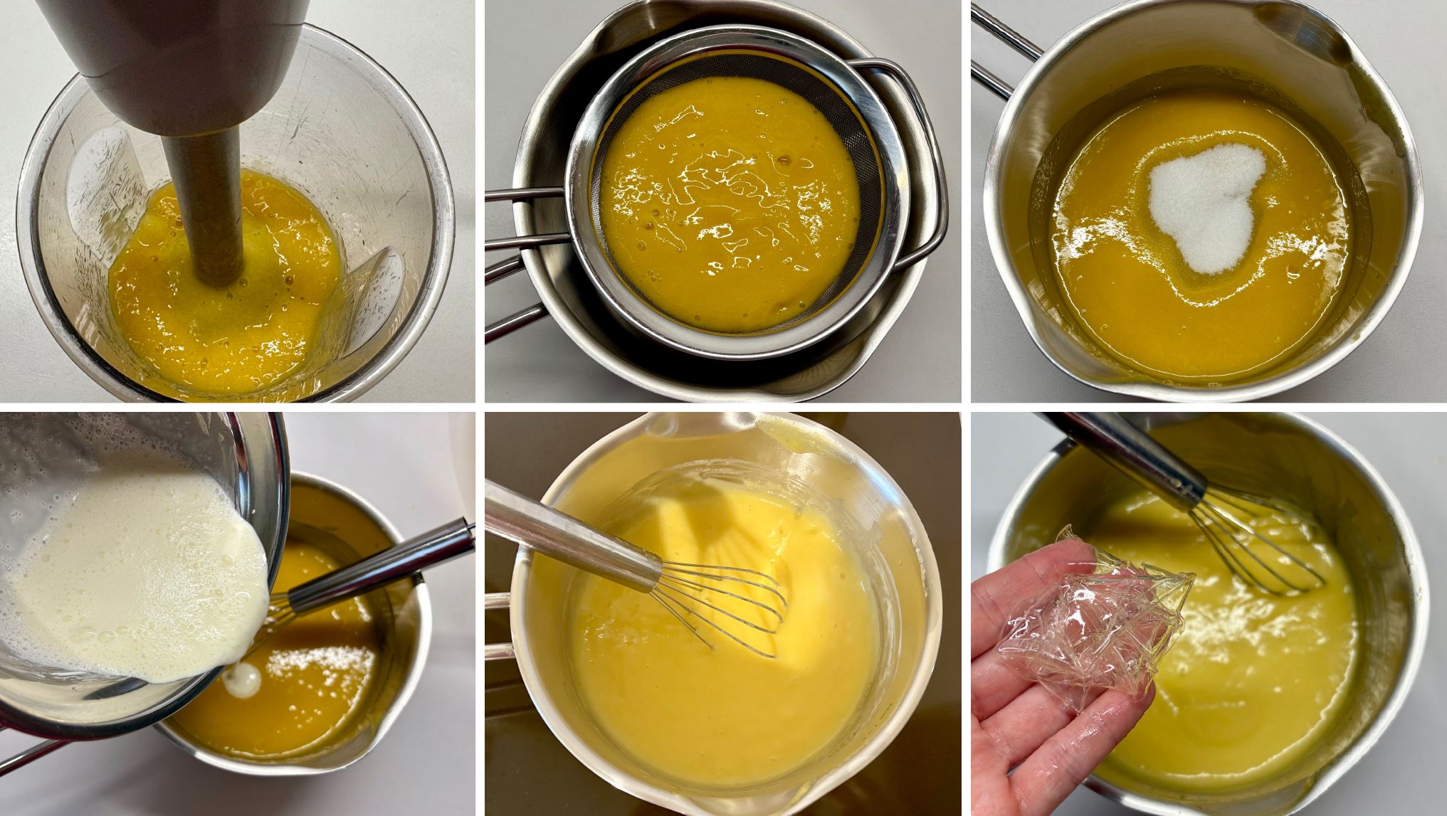 Ananászos - mangós fehér csoki torta recept fázis fotókkal