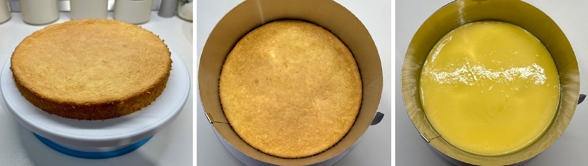 Ananászos - mangós fehér csoki torta recept fázis fotókkal