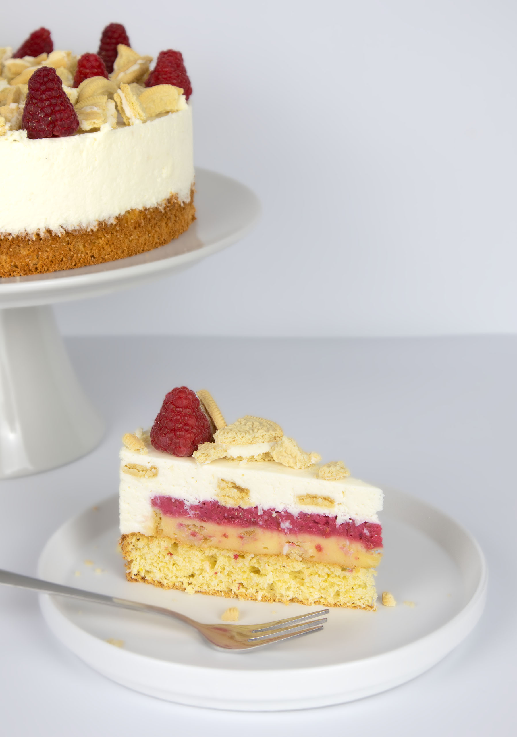 Málnás torta recept
