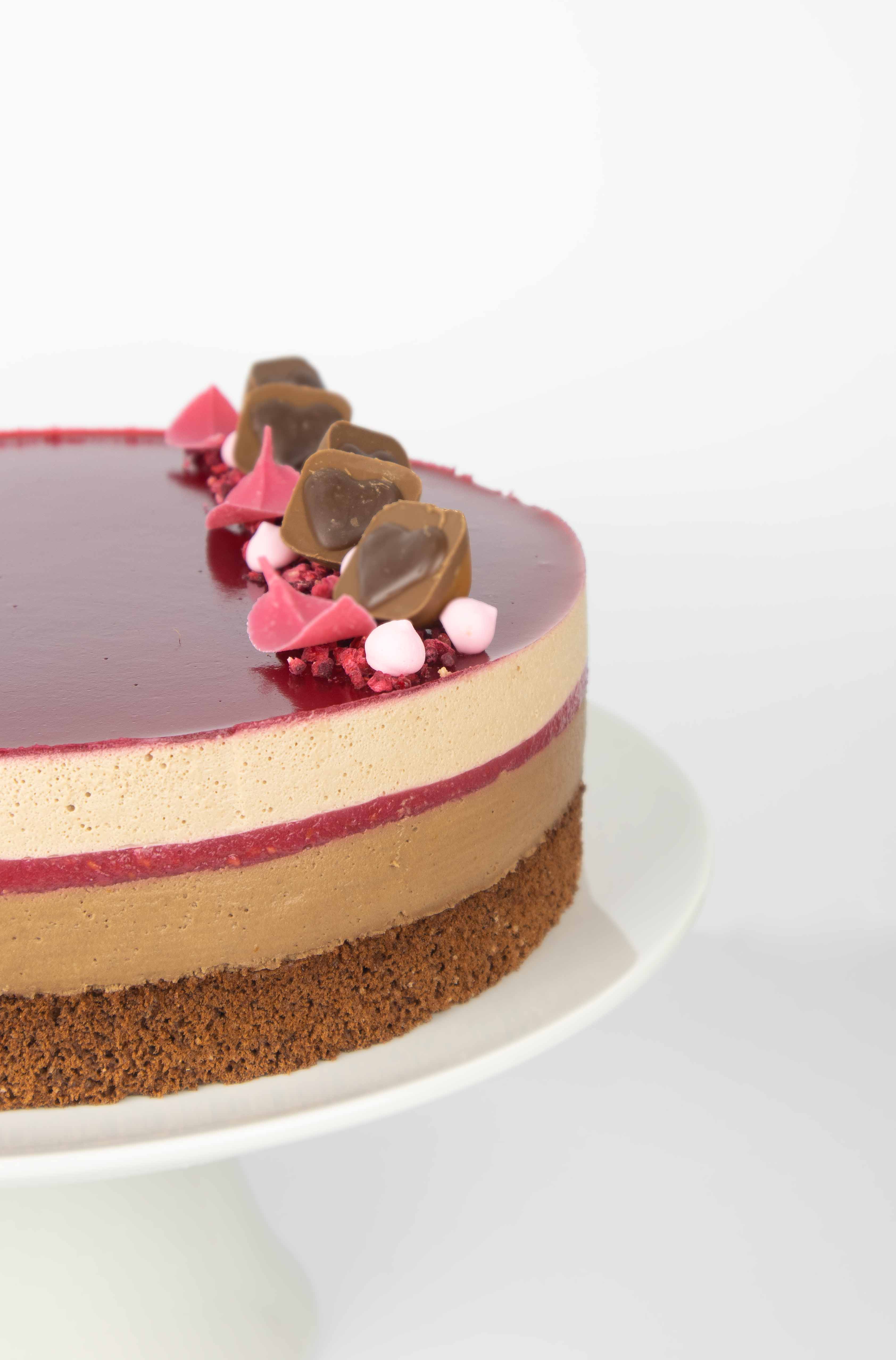 Málnás torta recept