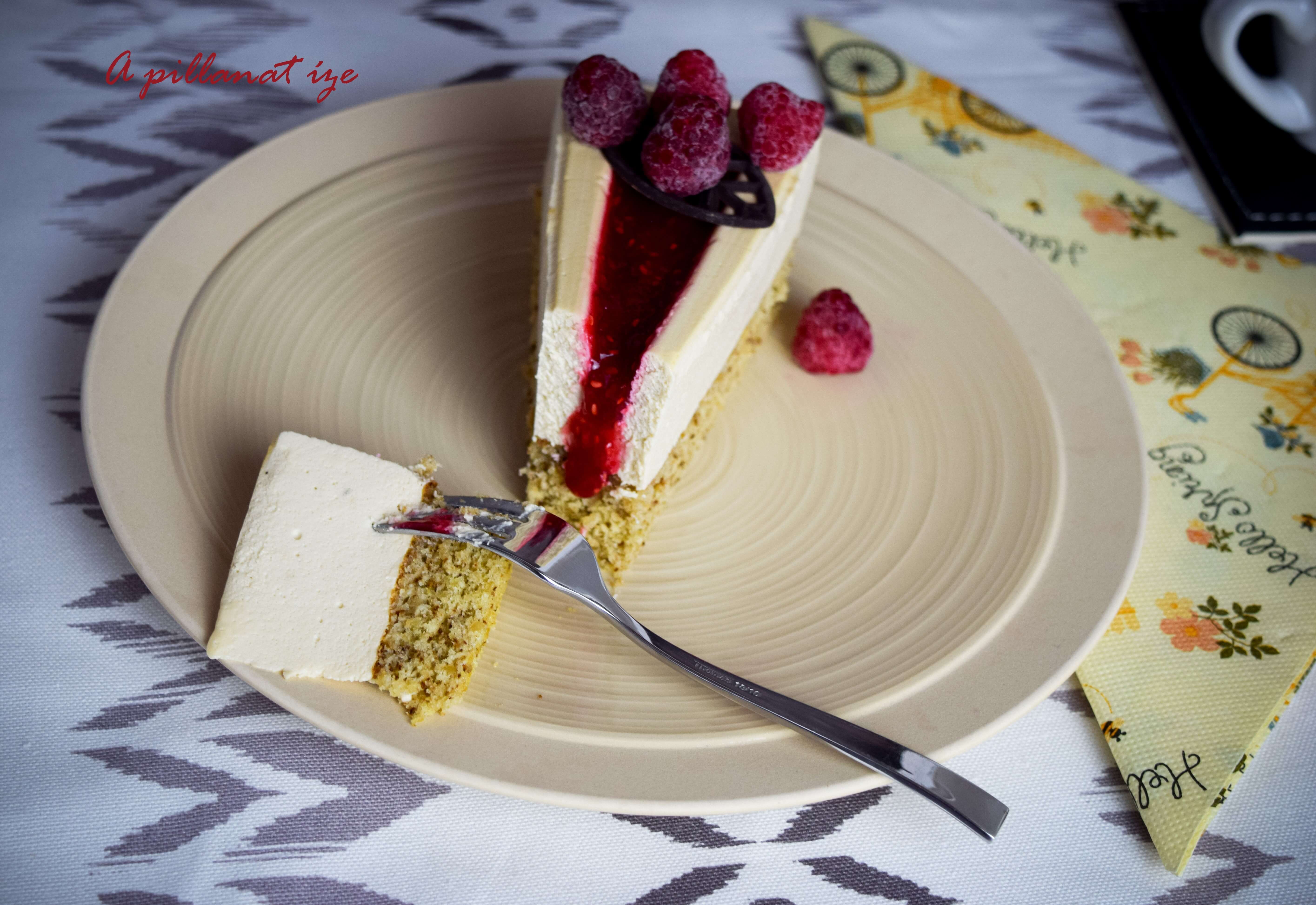 Málnás torta recept