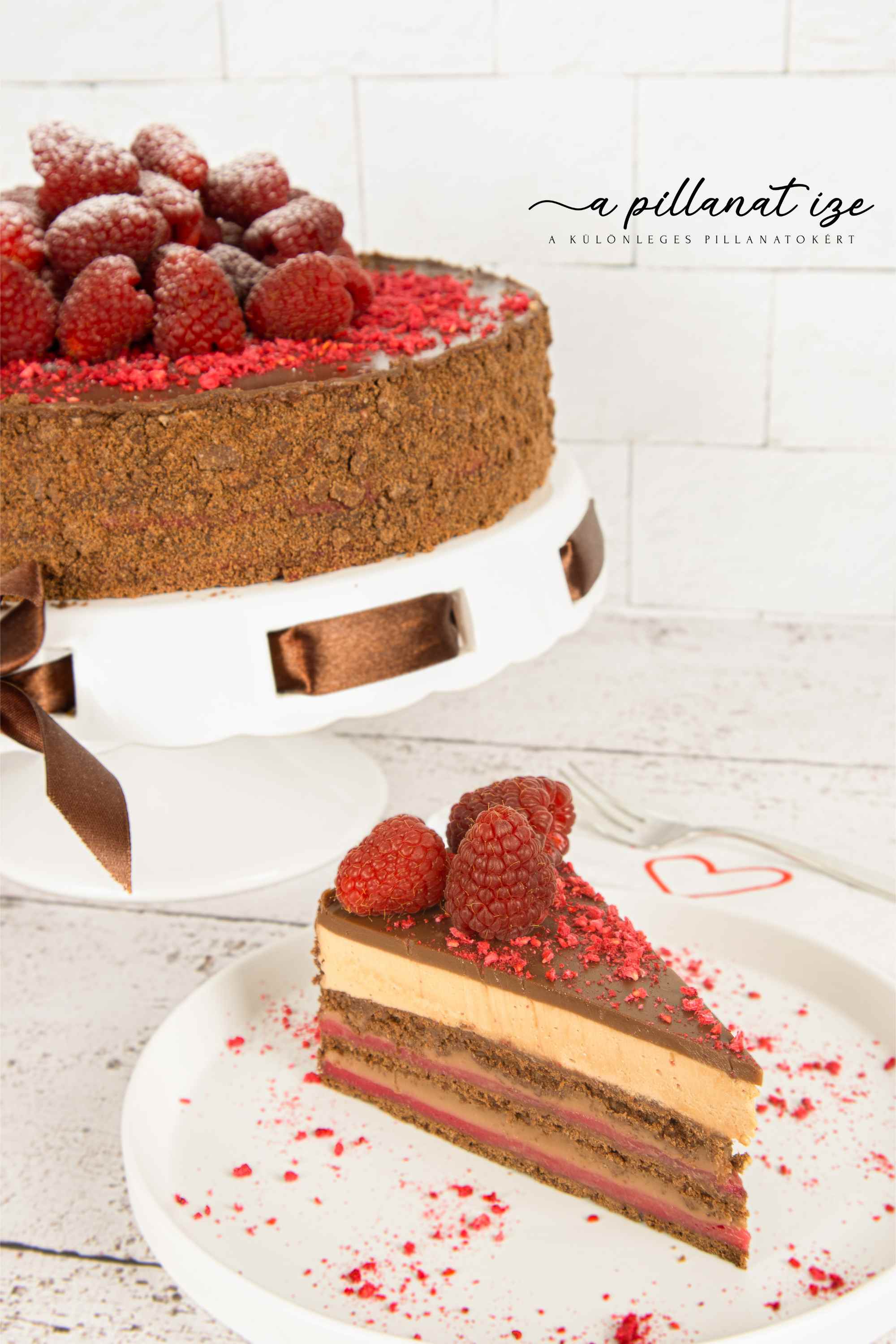Málnás torta recept