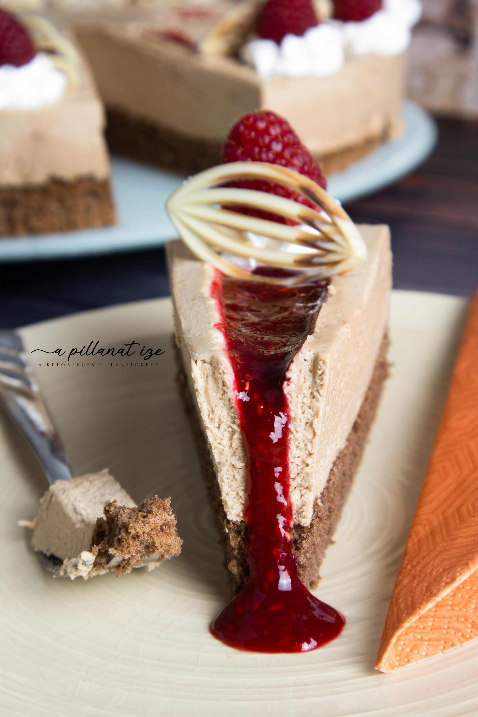 Málnás torta recept