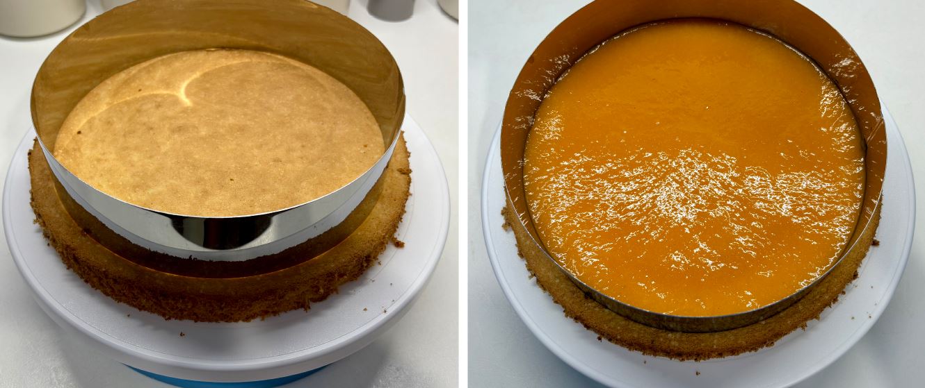 Citromtorta sárgadinnyével, és mandulával recept